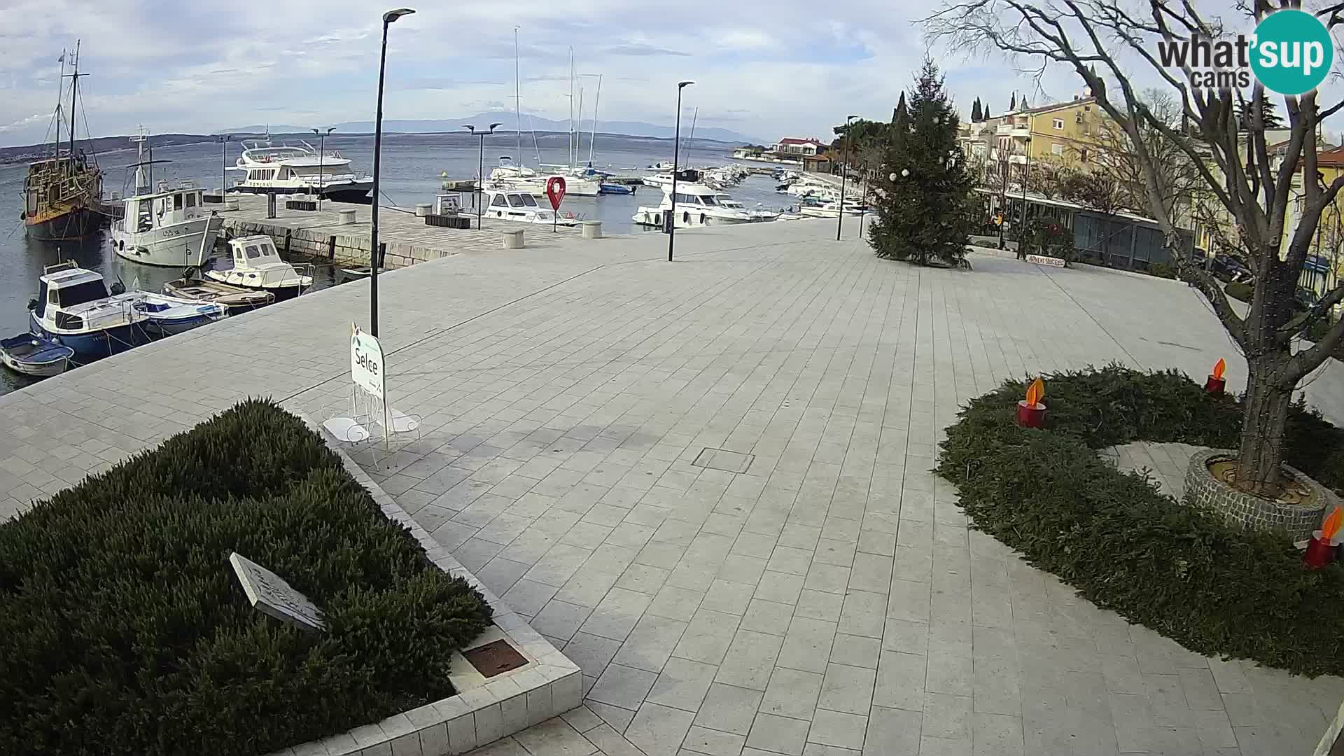 Livecam Selce panorama dall’appartamento Lela