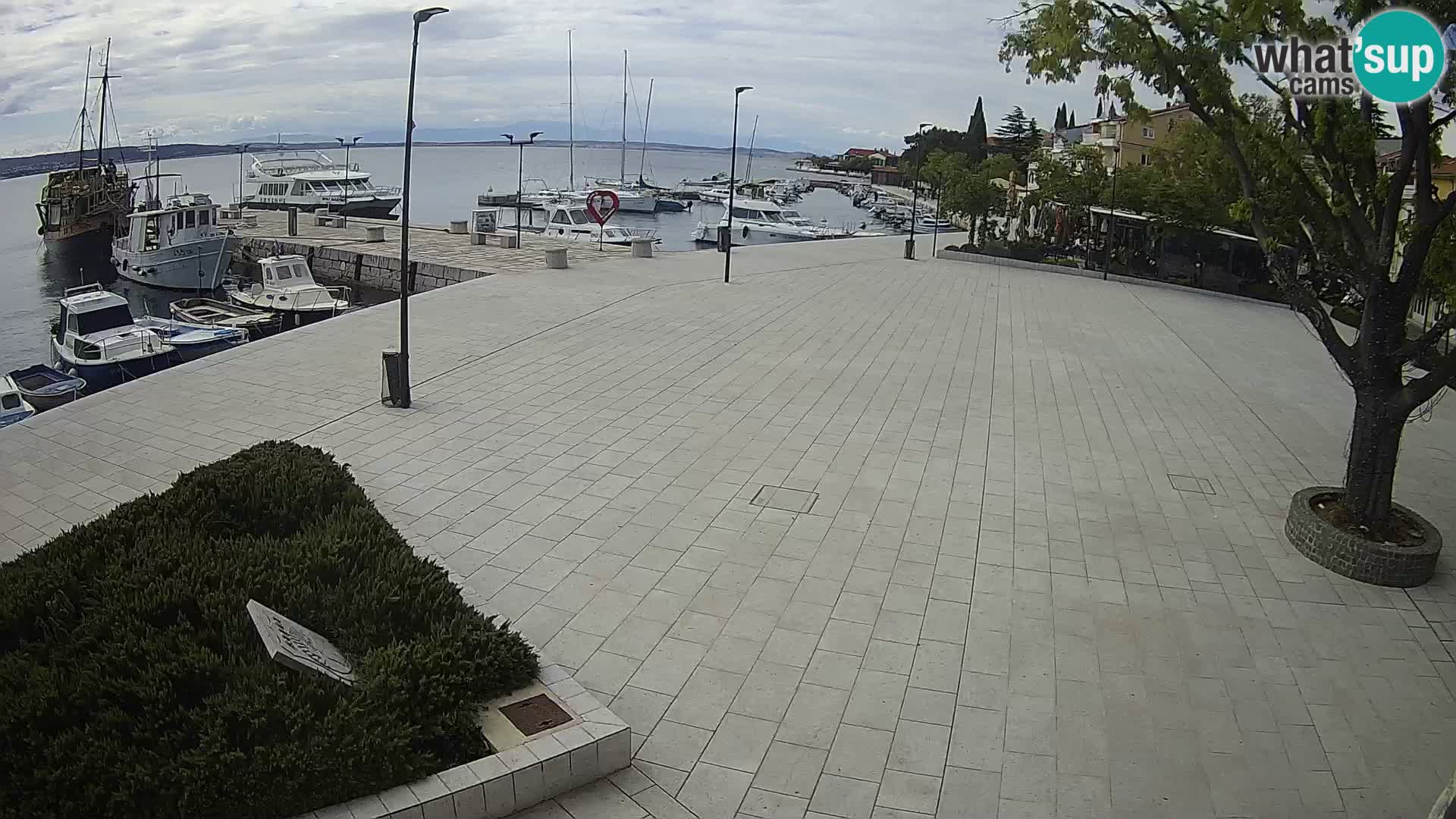 Kamera v živo Selce panorama – Pogled z apartmaja Lela
