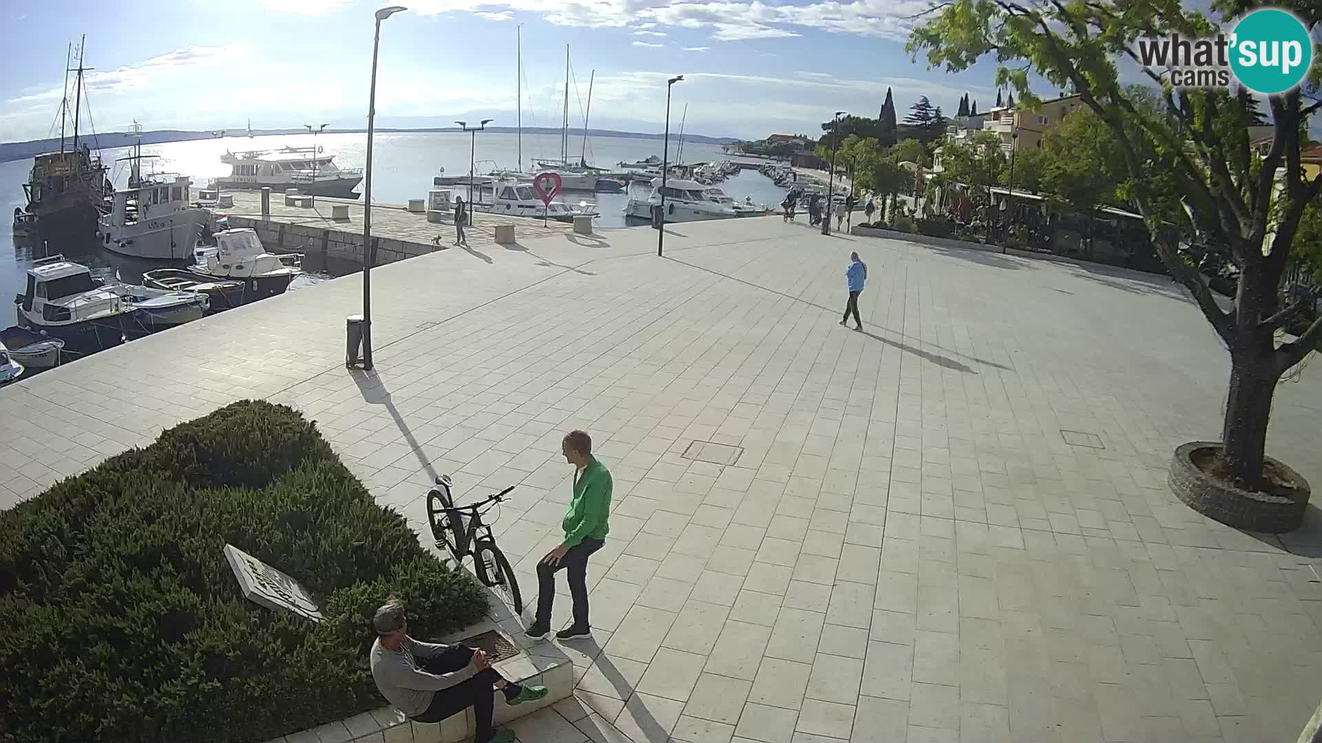 Livecam Selce – main square