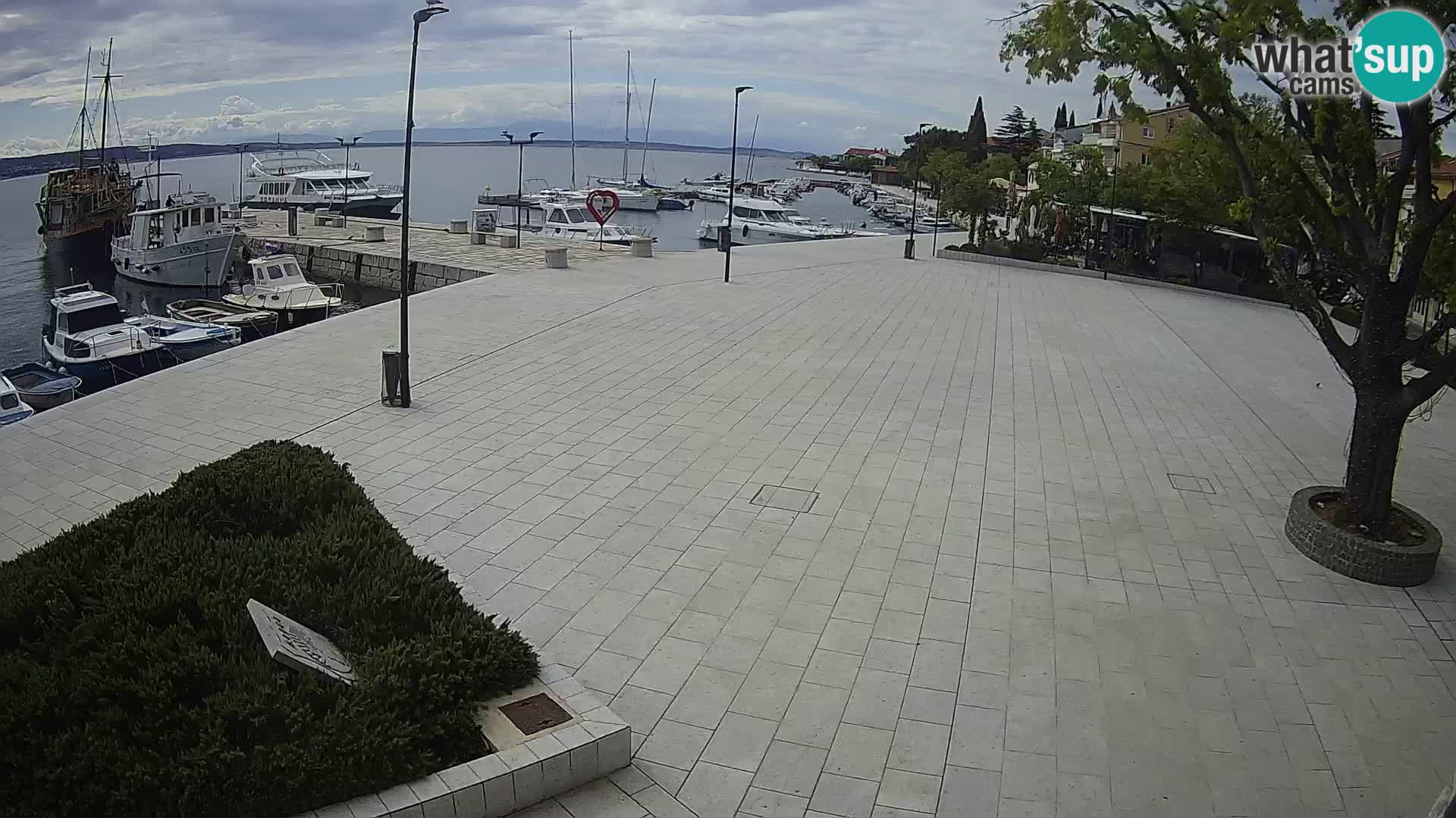 Web kamera Selce panorama – Pogled s apartmana Lela