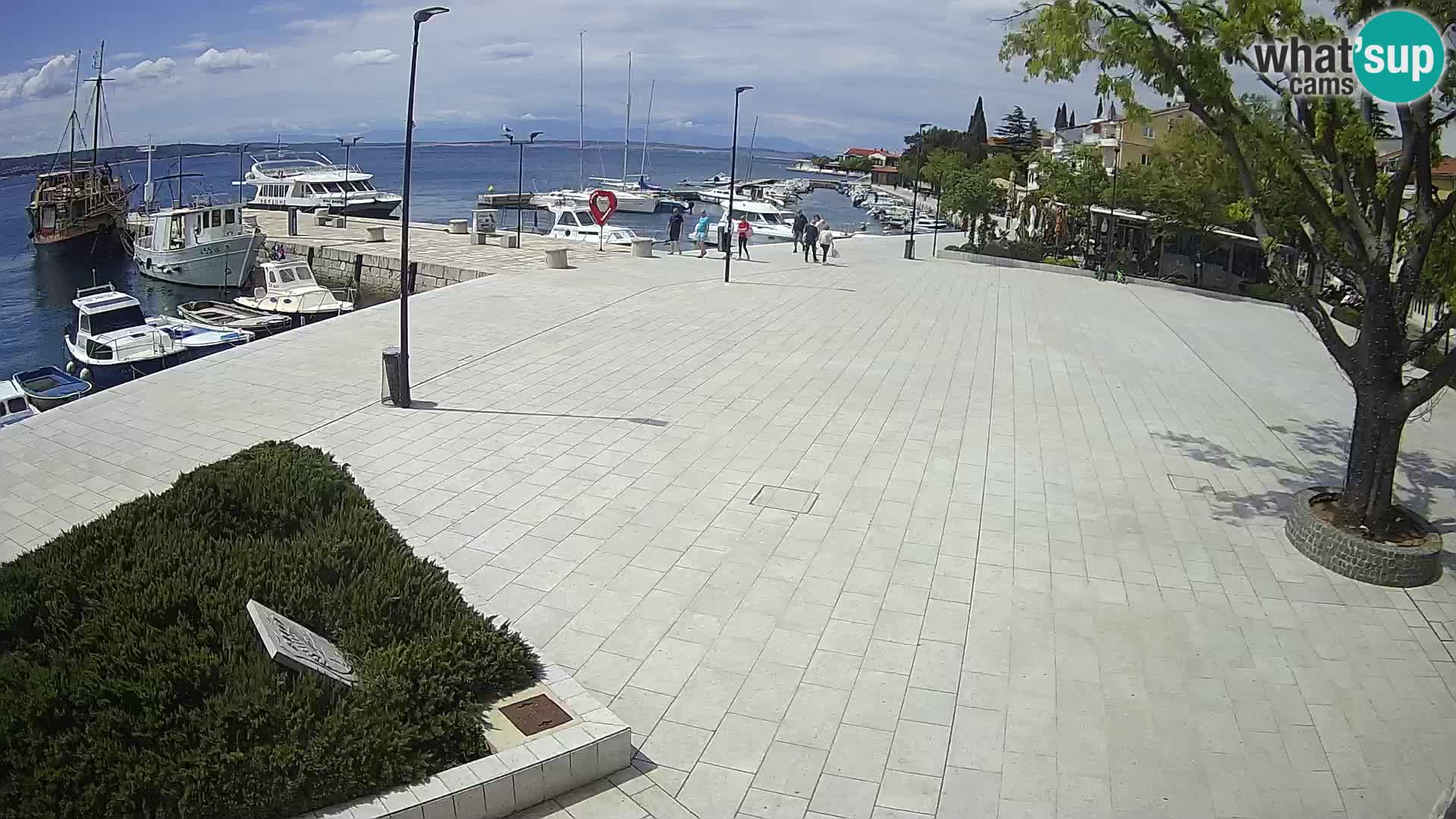Kamera v živo Selce panorama – Pogled z apartmaja Lela