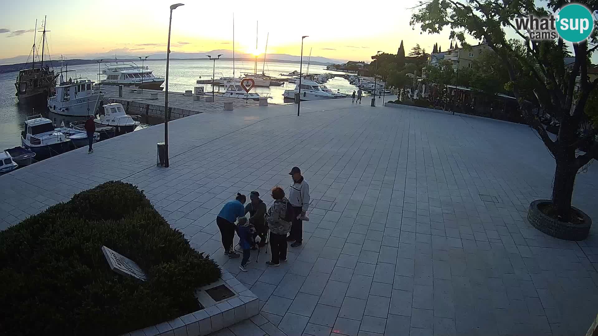 Selce webcam – Hauptplatz