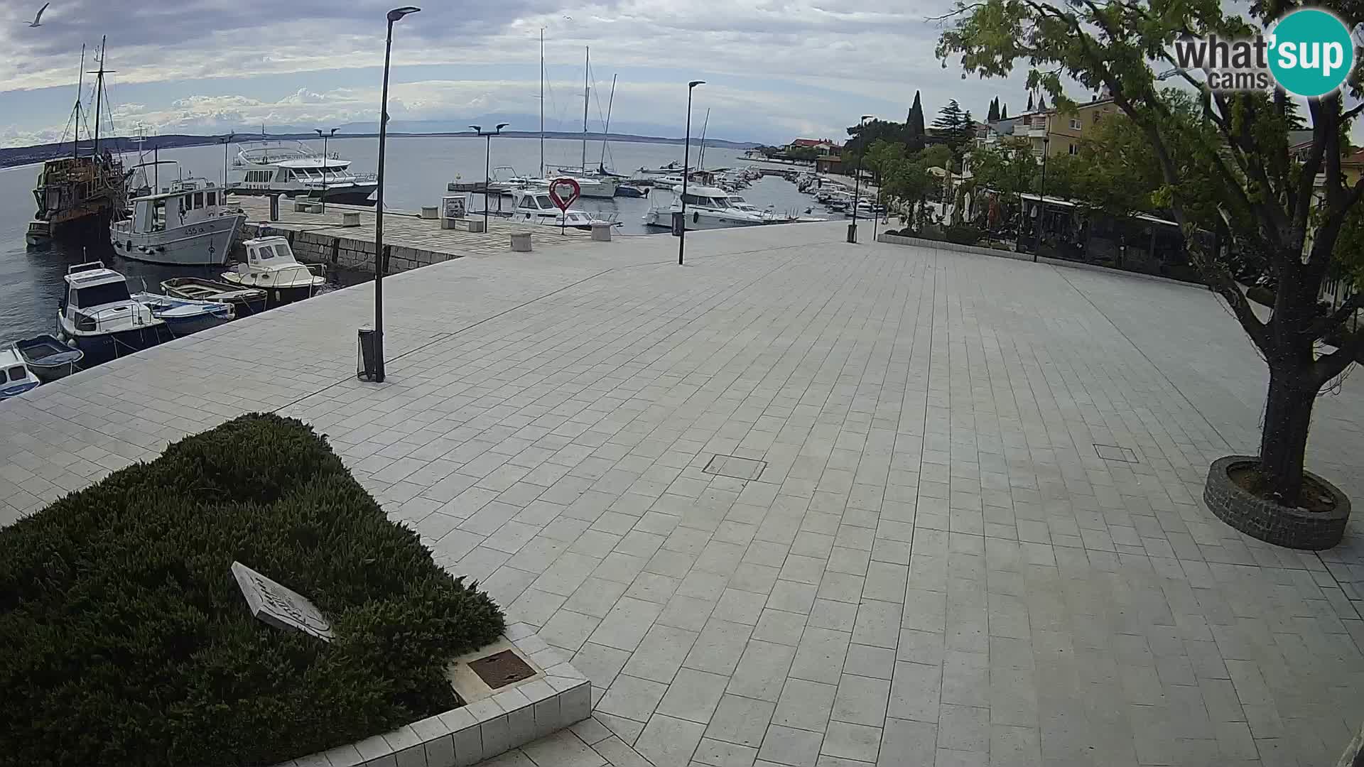 Webcam Selce panorama – View from apartment Lela