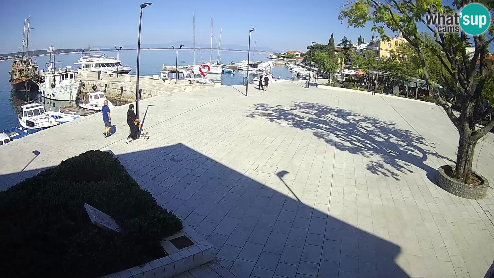 Webcam Selce panorama – View from apartment Lela