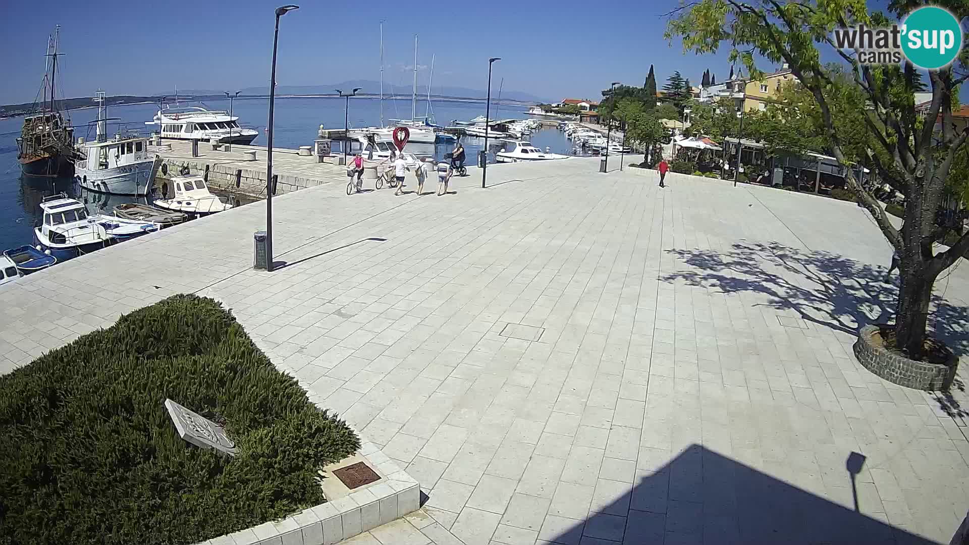 Webcam Selce panorama – View from apartment Lela