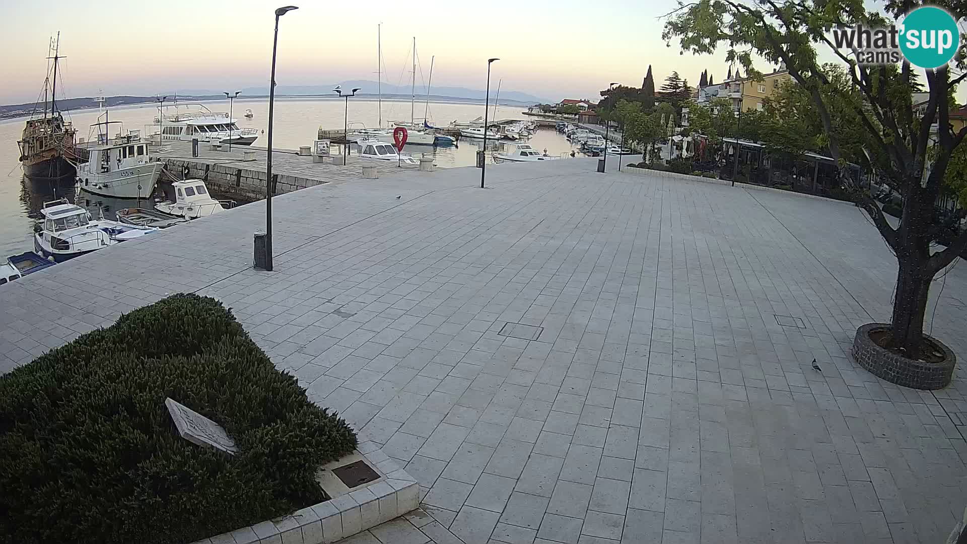 Web kamera Selce panorama – Pogled s apartmana Lela