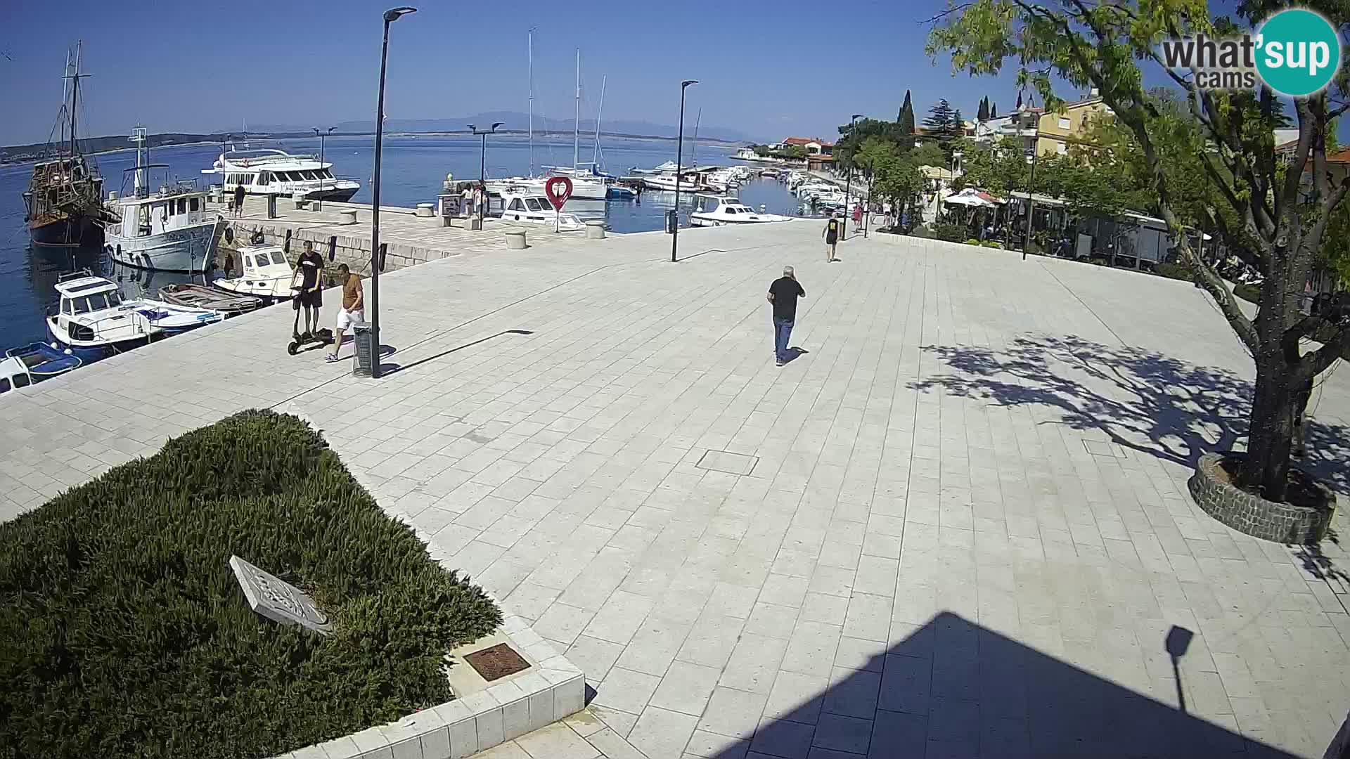 Web kamera Selce panorama – Pogled s apartmana Lela