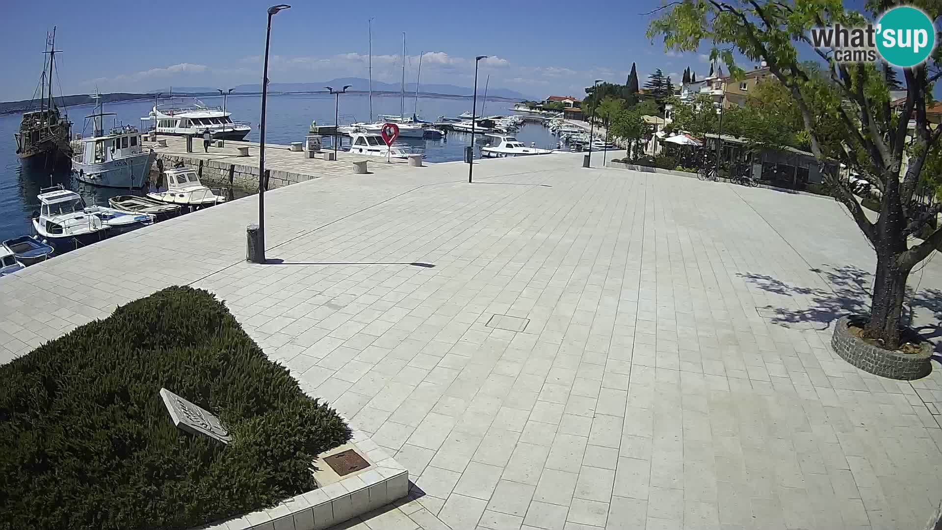 Kamera v živo Selce panorama – Pogled z apartmaja Lela