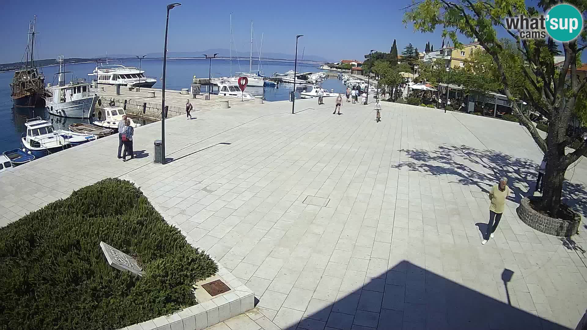 Webcam Selce panorama – View from apartment Lela