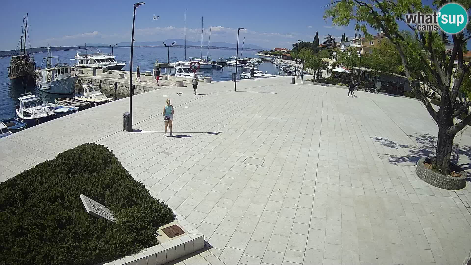 Kamera v živo Selce panorama – Pogled z apartmaja Lela