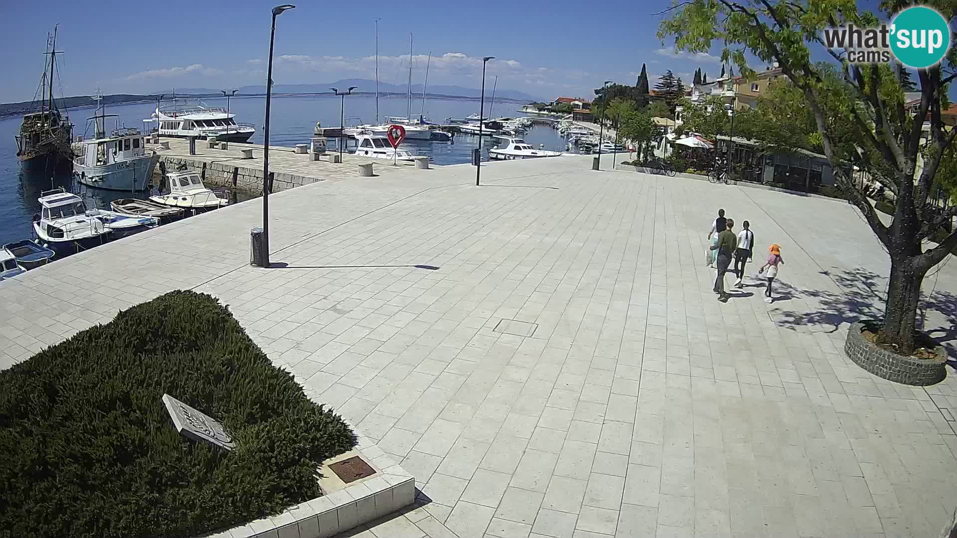 Web kamera Selce panorama – Pogled s apartmana Lela