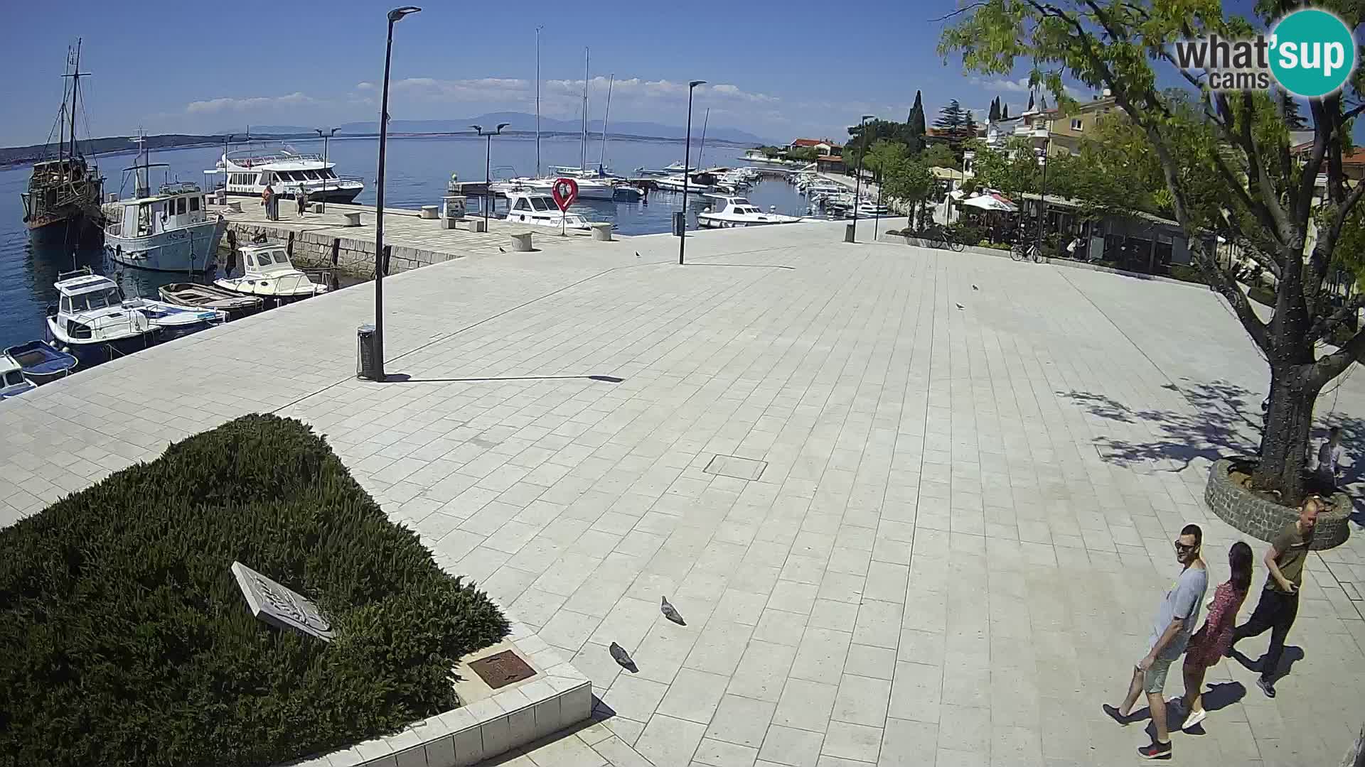 Kamera v živo Selce panorama – Pogled z apartmaja Lela