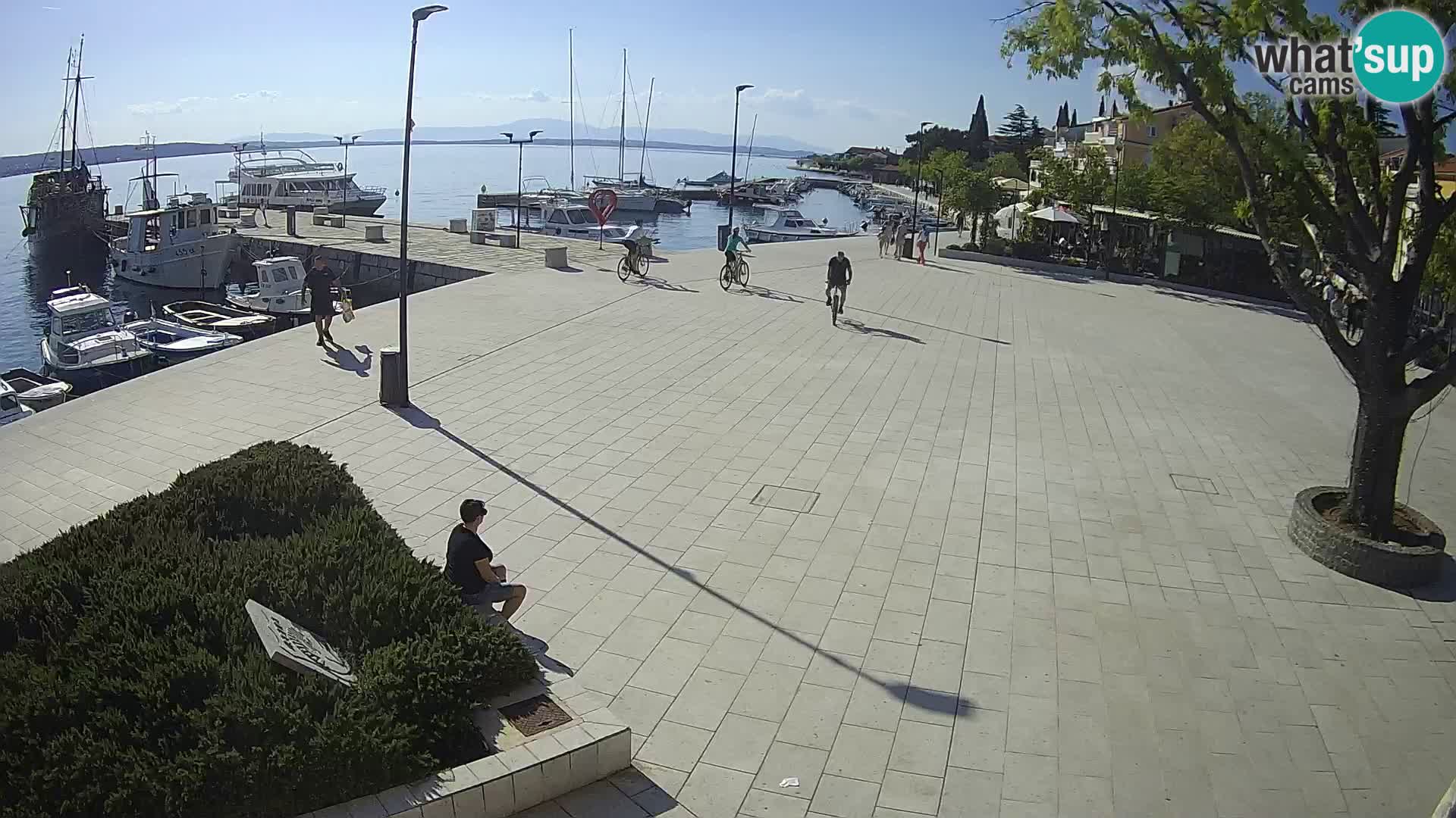 Web kamera Selce panorama – Pogled s apartmana Lela