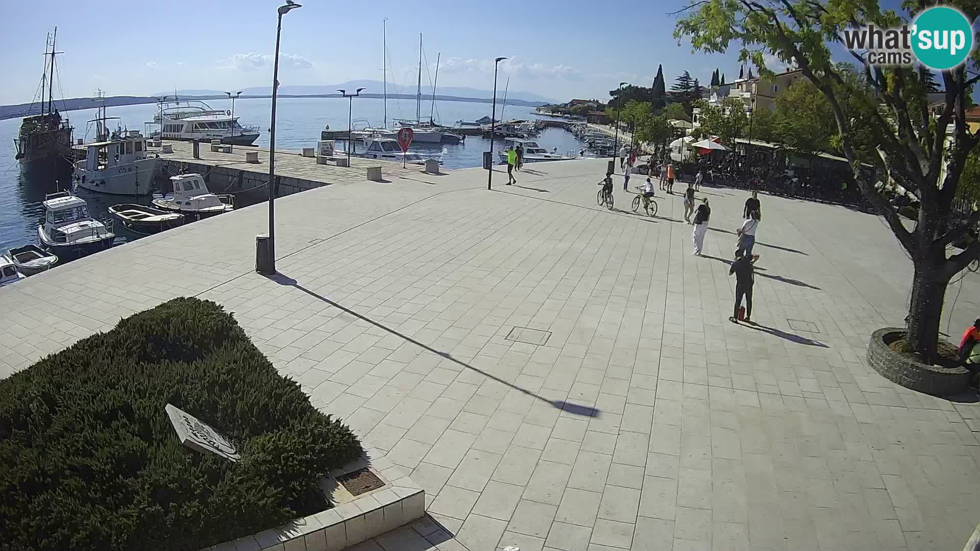 Kamera v živo Selce panorama – Pogled z apartmaja Lela