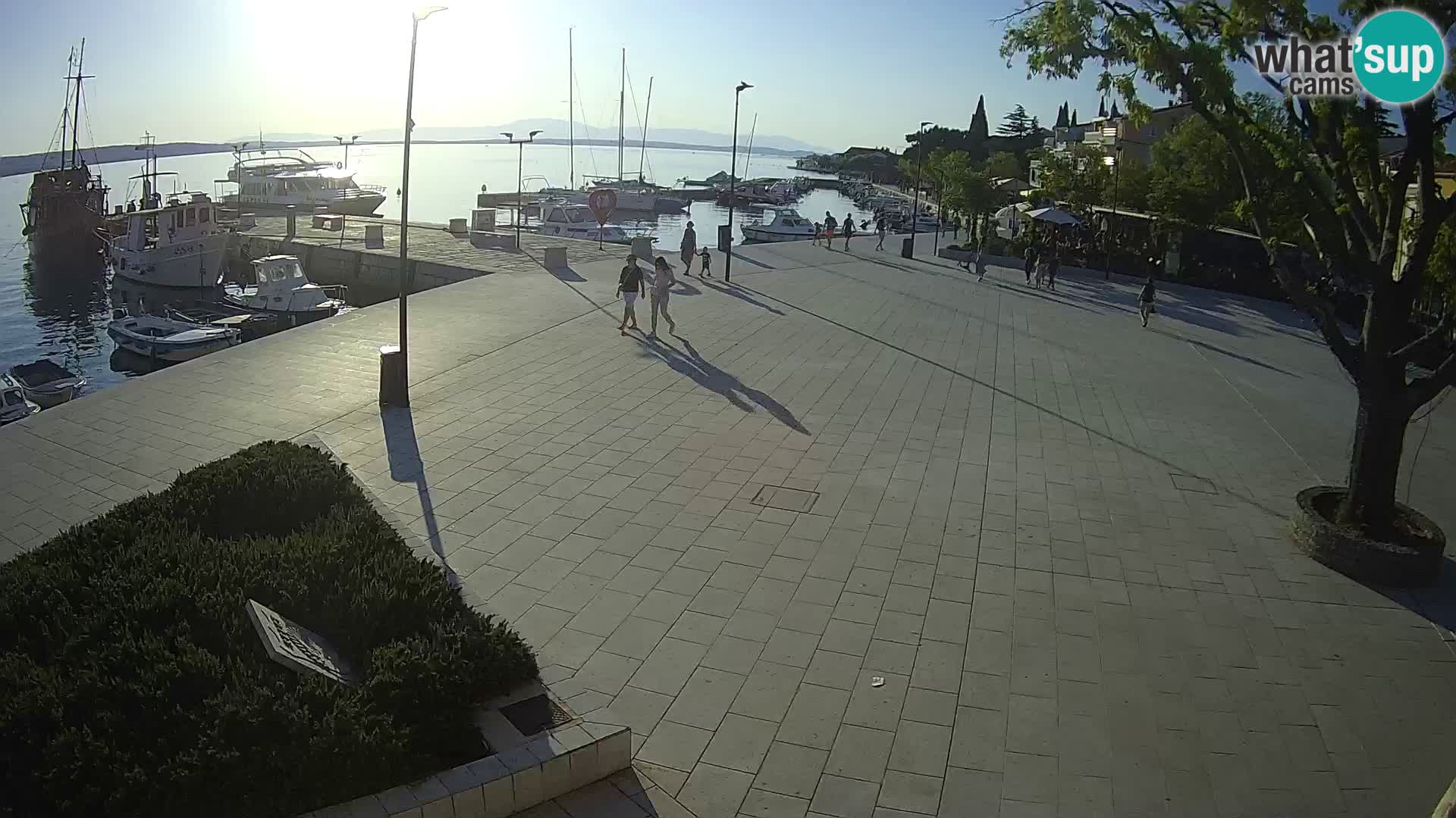 Kamera v živo Selce panorama – Pogled z apartmaja Lela