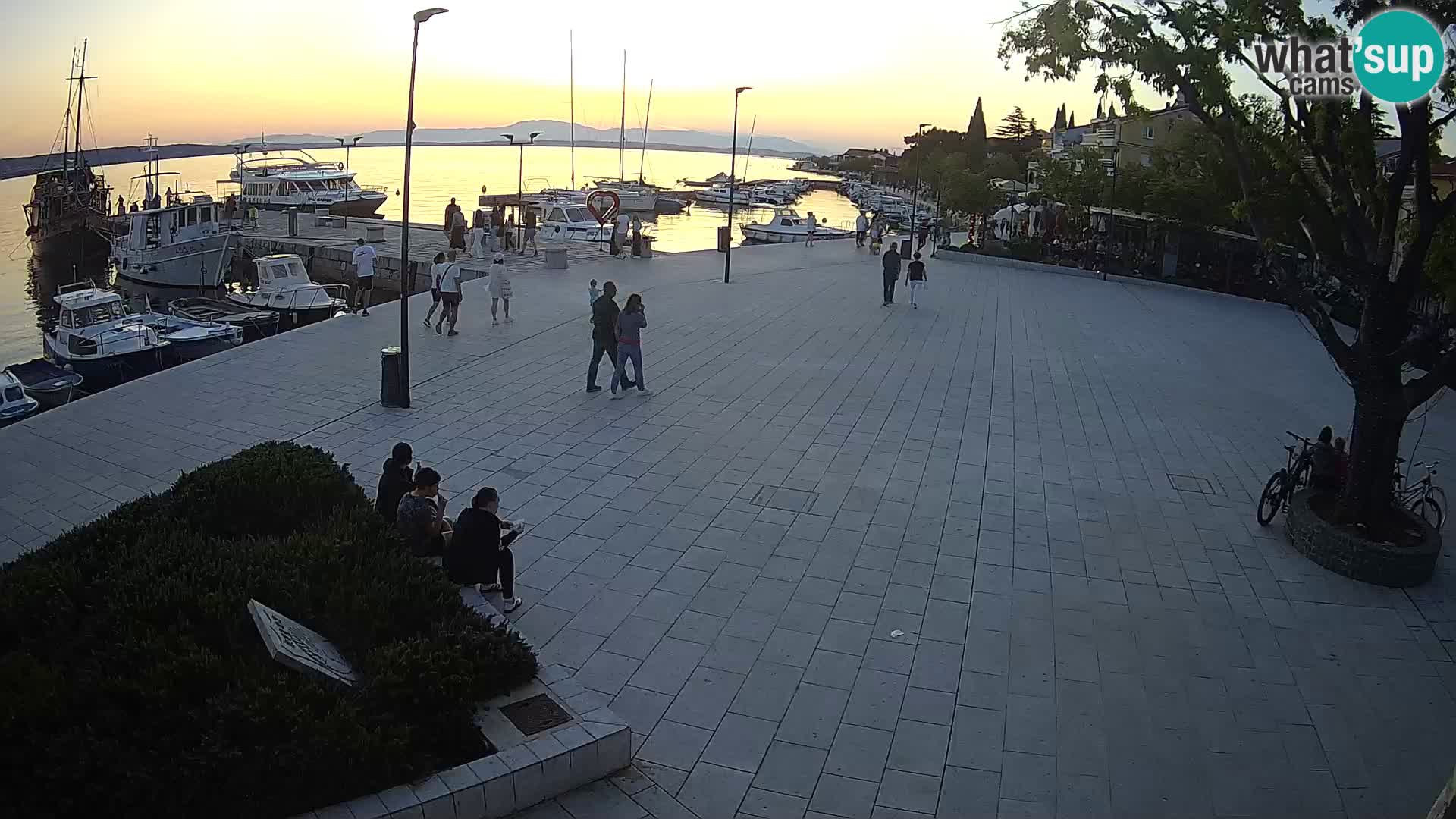 Web kamera Selce panorama – Pogled s apartmana Lela