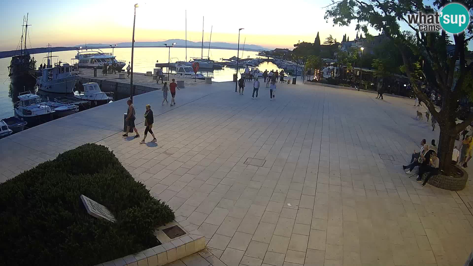 Webcam Selce panorama – View from apartment Lela
