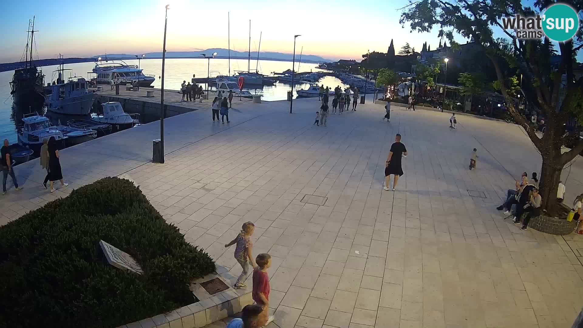 Selce webcam – Hauptplatz