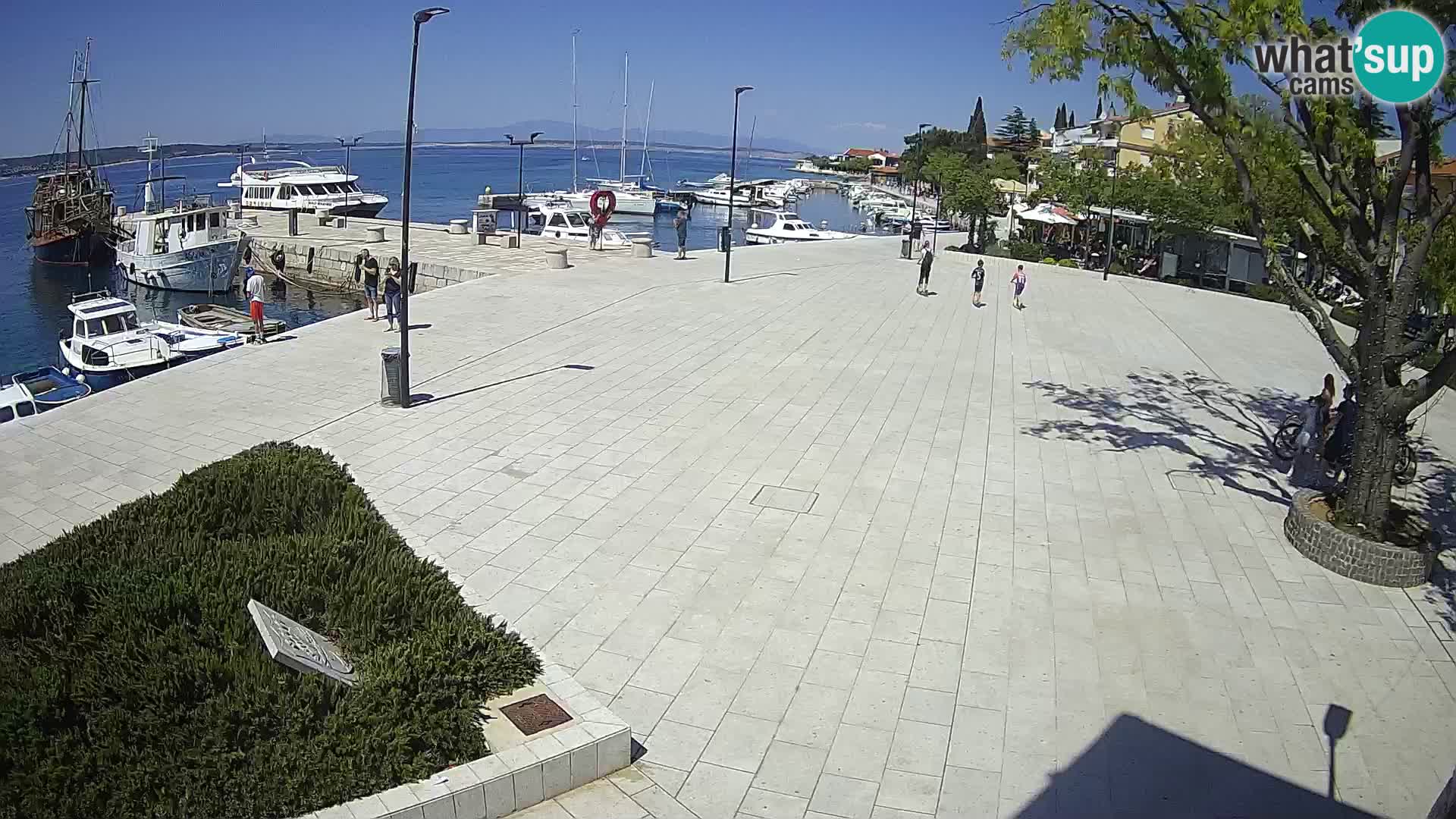 Kamera v živo Selce panorama – Pogled z apartmaja Lela