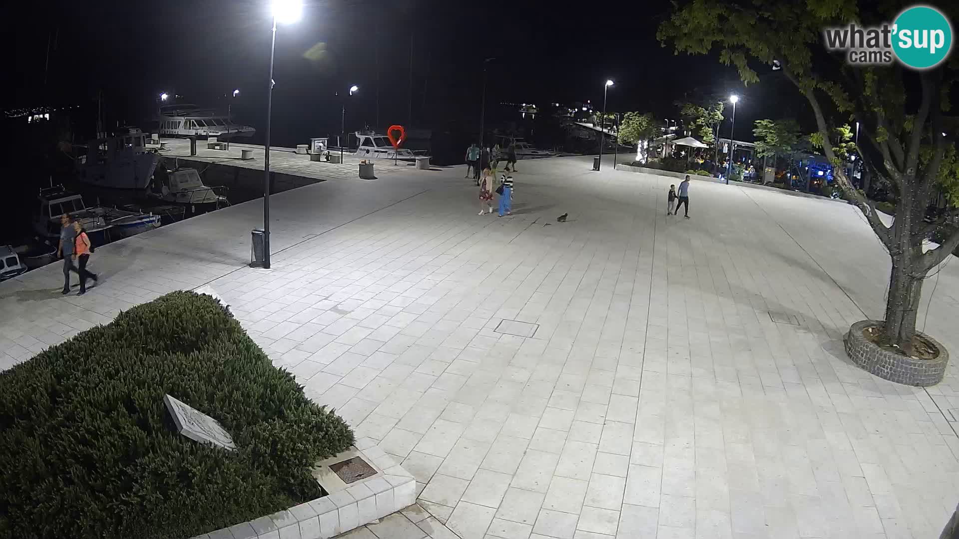 Web kamera Selce panorama – Pogled s apartmana Lela