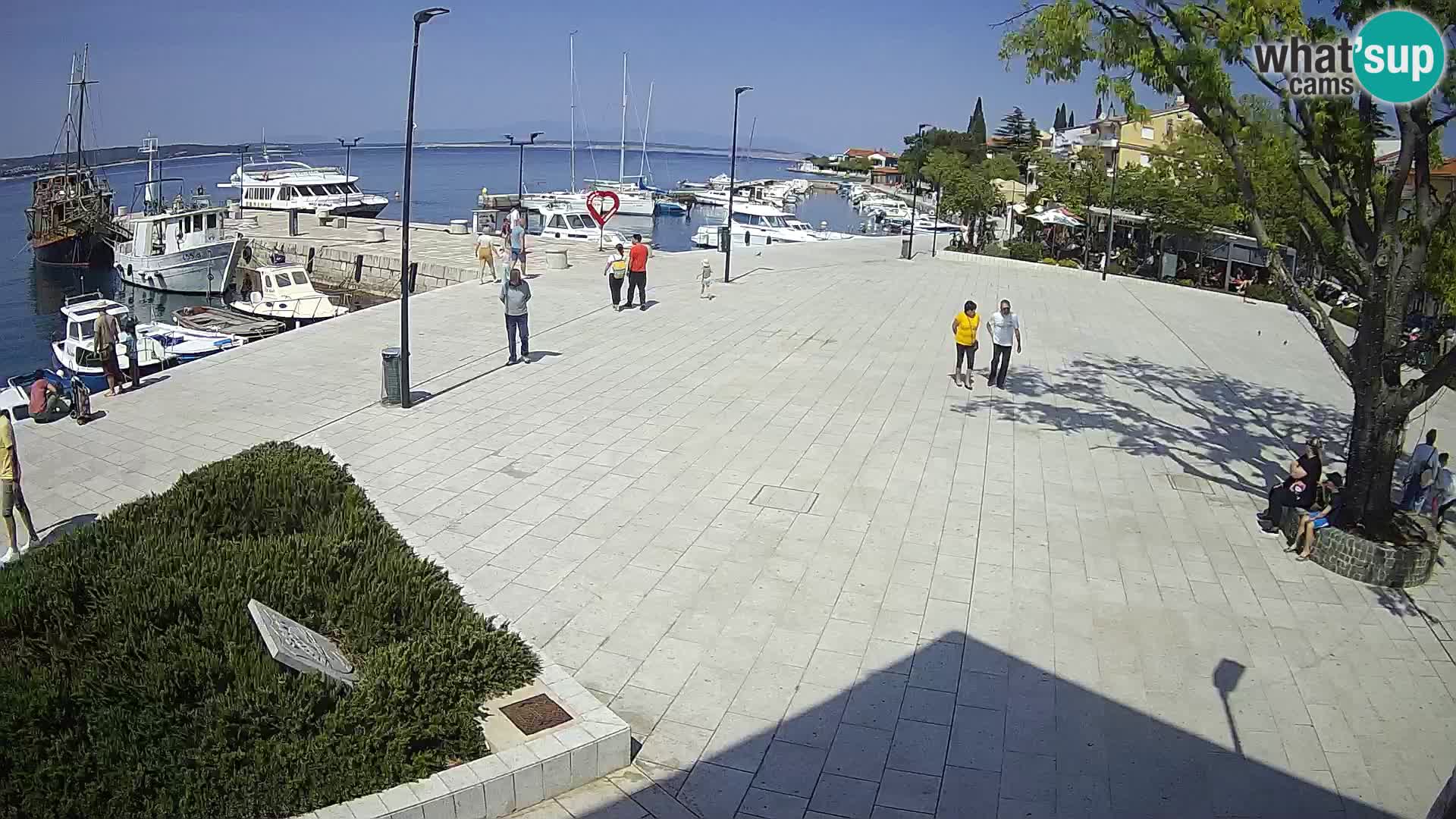 Kamera v živo Selce panorama – Pogled z apartmaja Lela