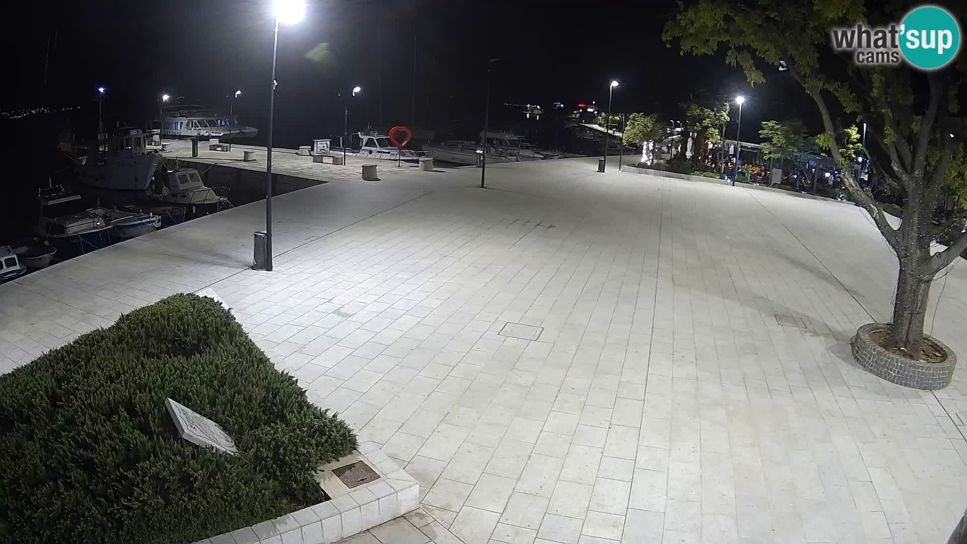 Kamera v živo Selce panorama – Pogled z apartmaja Lela