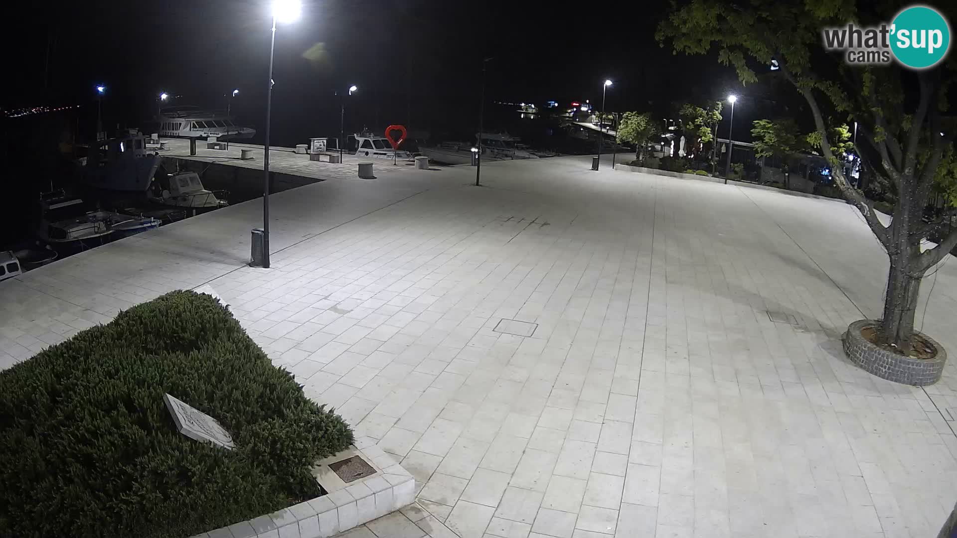 Web kamera Selce panorama – Pogled s apartmana Lela