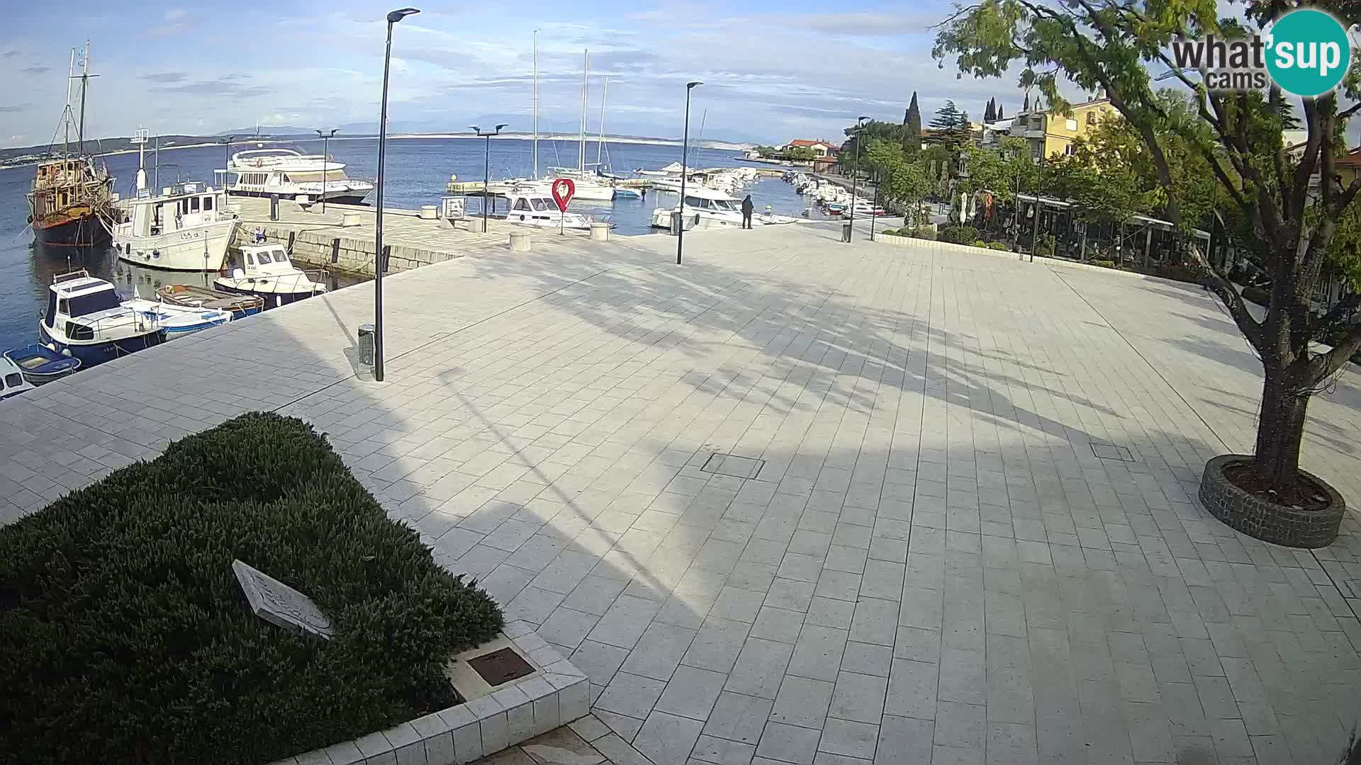 Web kamera Selce panorama – Pogled s apartmana Lela