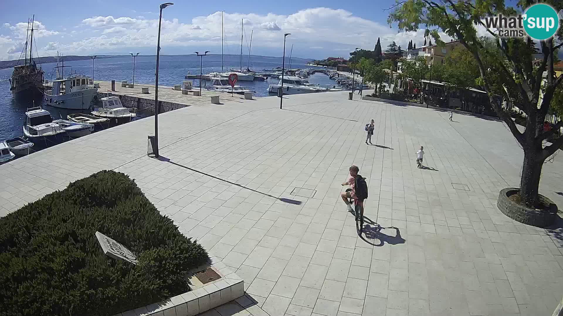 Webcam Selce panorama – View from apartment Lela