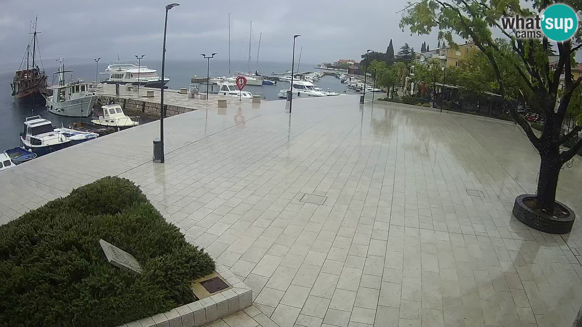 Webcam Selce panorama – View from apartment Lela