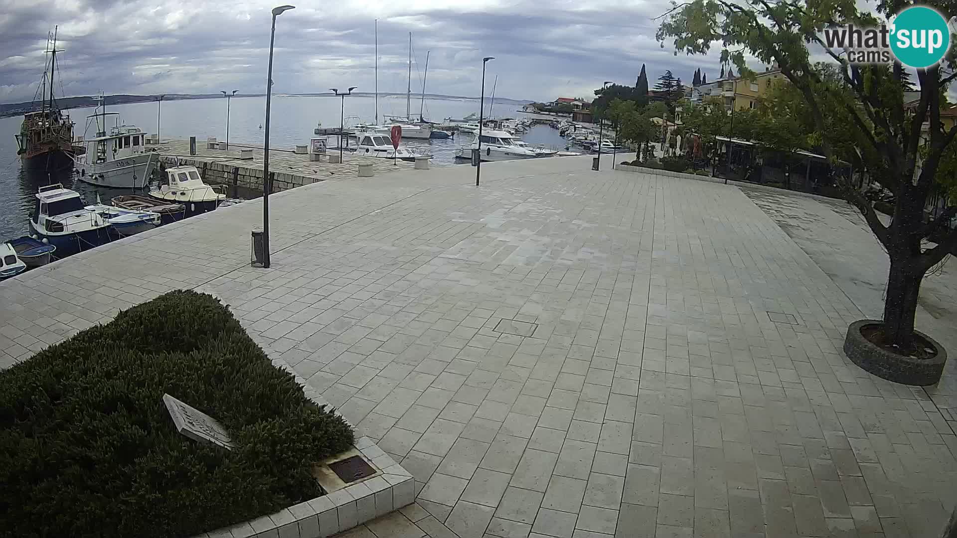 Web kamera Selce panorama – Pogled s apartmana Lela