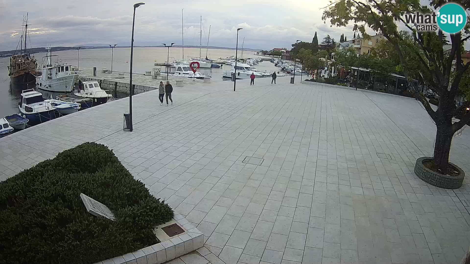 Web kamera Selce panorama – Pogled s apartmana Lela