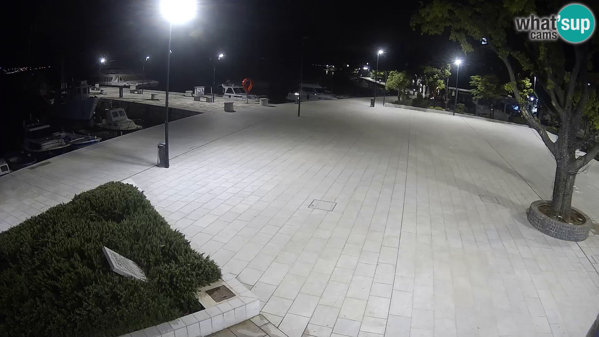 Web kamera Selce panorama – Pogled s apartmana Lela