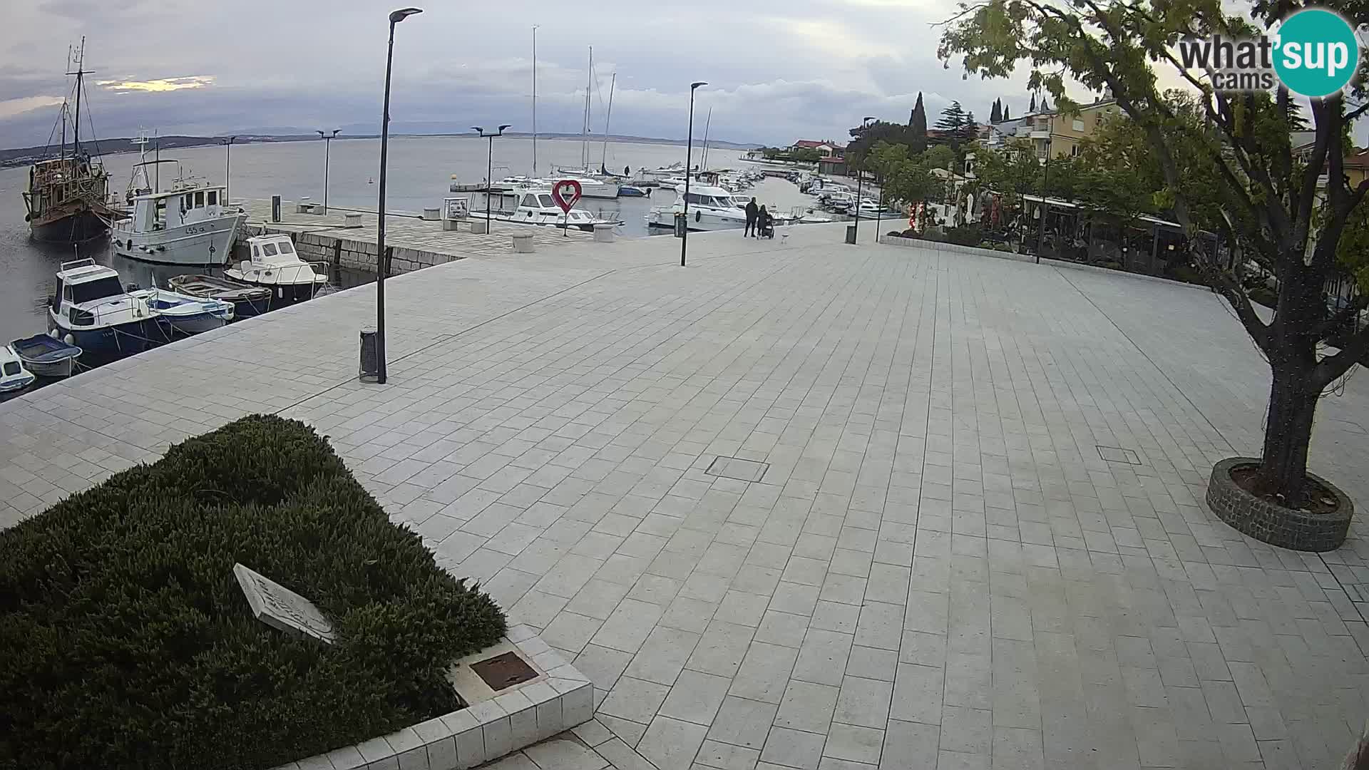 Kamera v živo Selce panorama – Pogled z apartmaja Lela