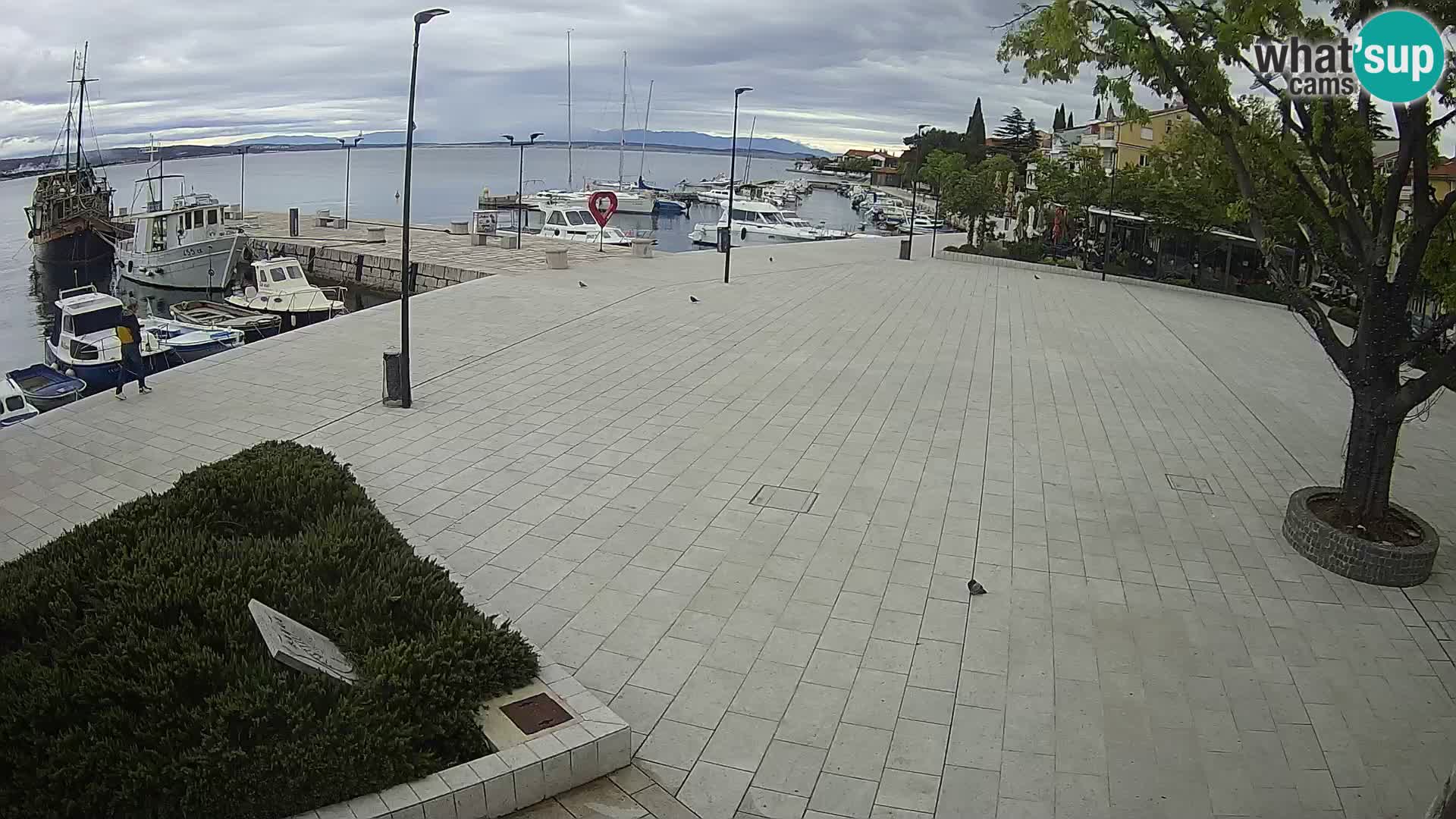 Webcam Selce panorama – View from apartment Lela