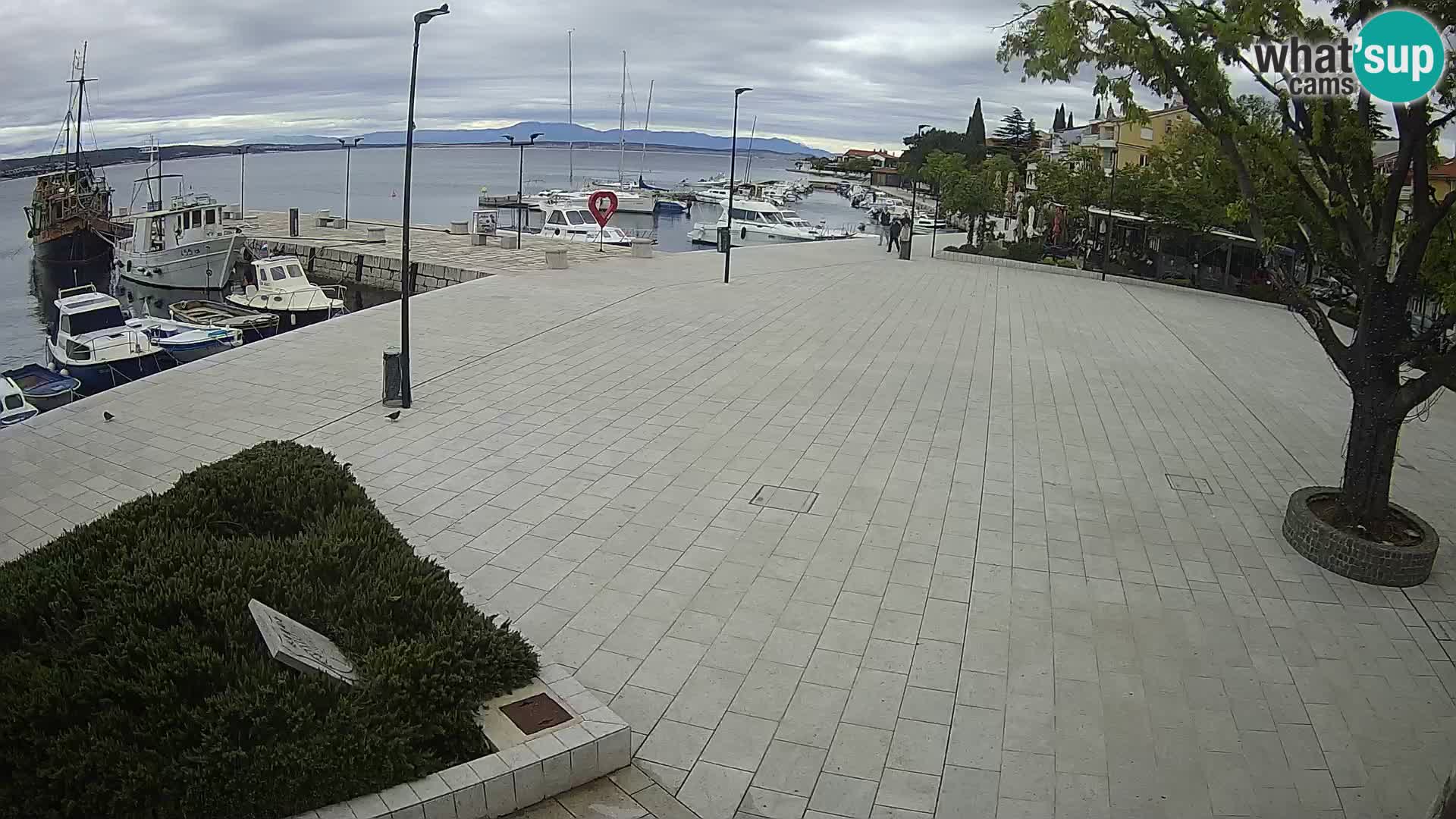 Kamera v živo Selce panorama – Pogled z apartmaja Lela