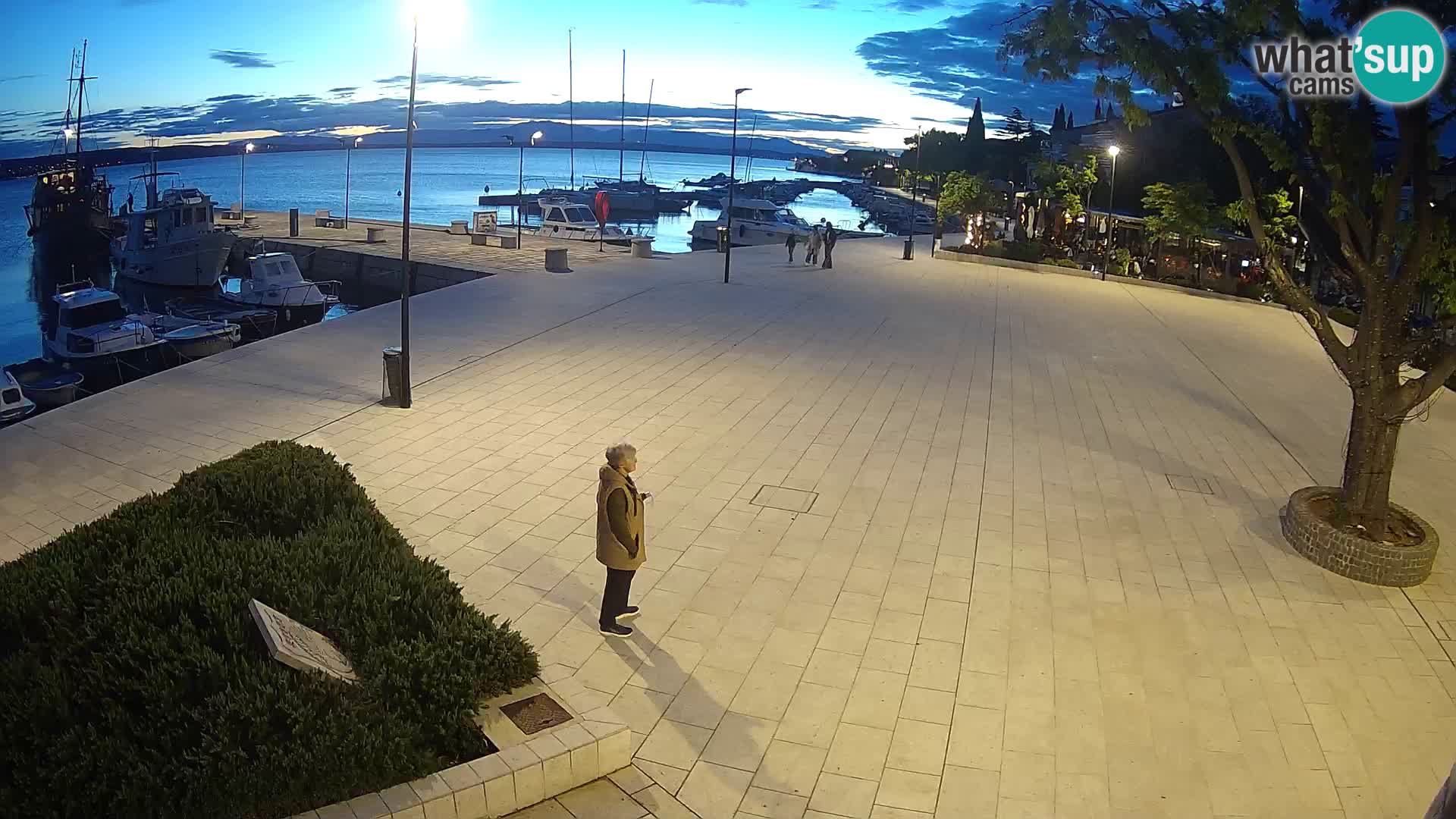 Kamera v živo Selce panorama – Pogled z apartmaja Lela