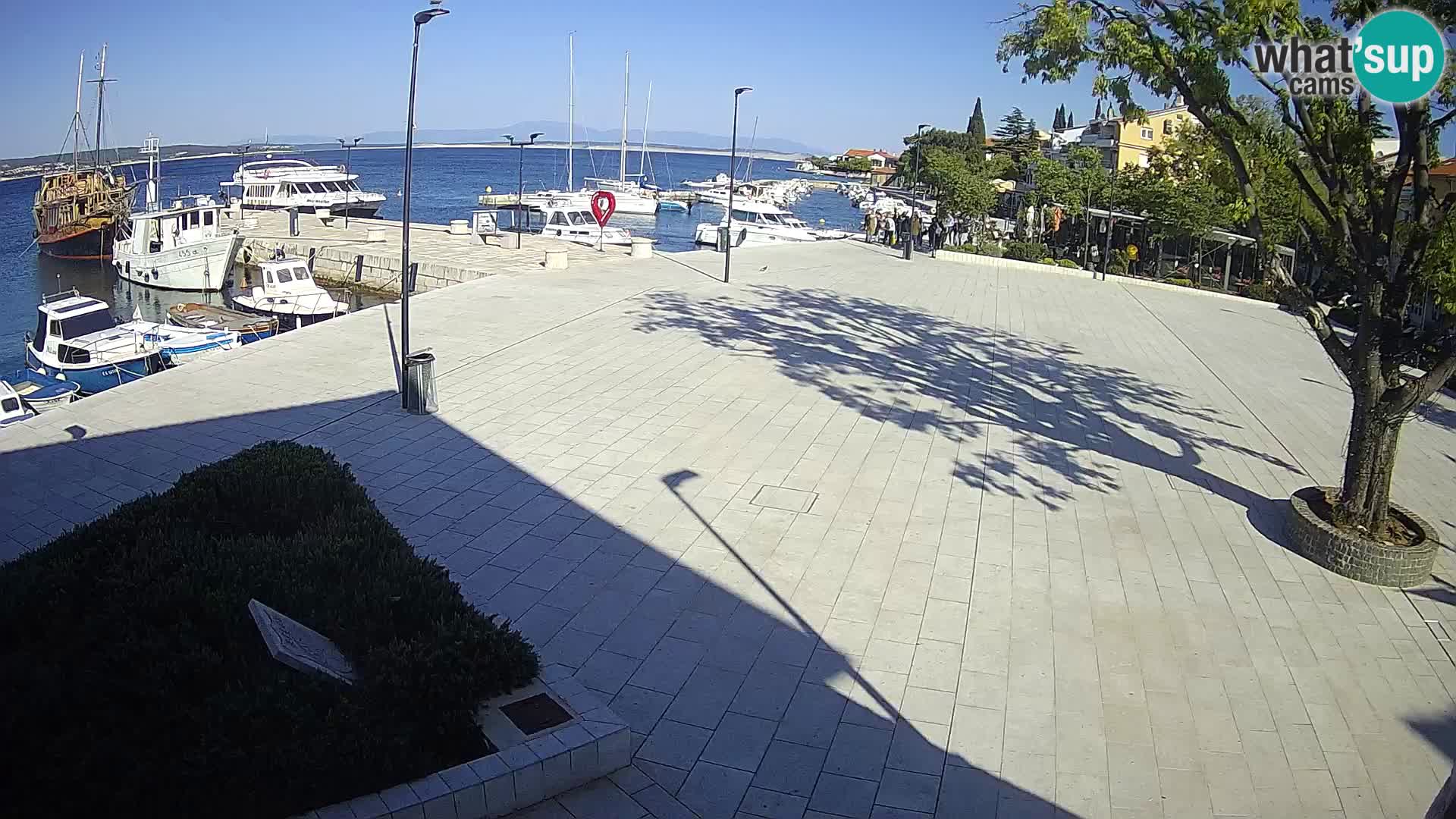 Webcam Selce panorama – View from apartment Lela