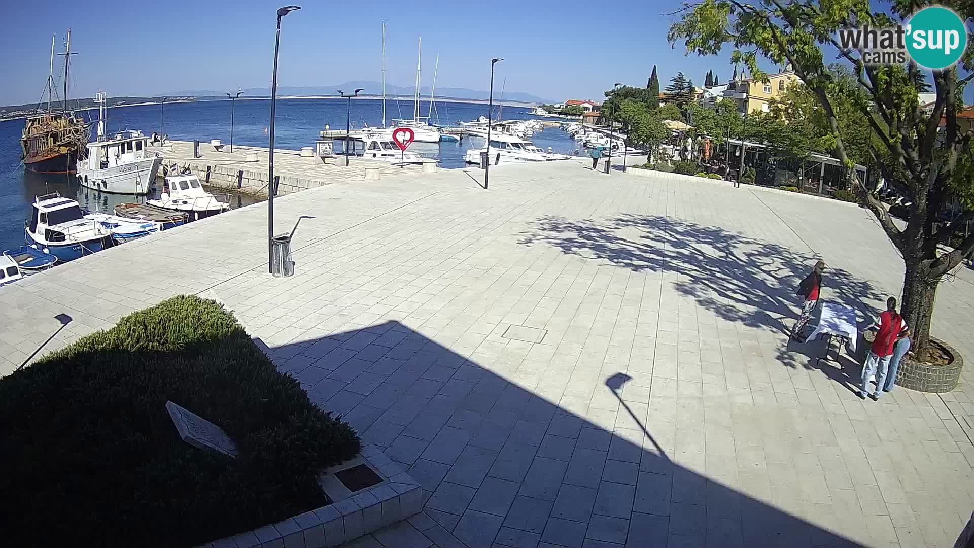 Selce webcam – Hauptplatz