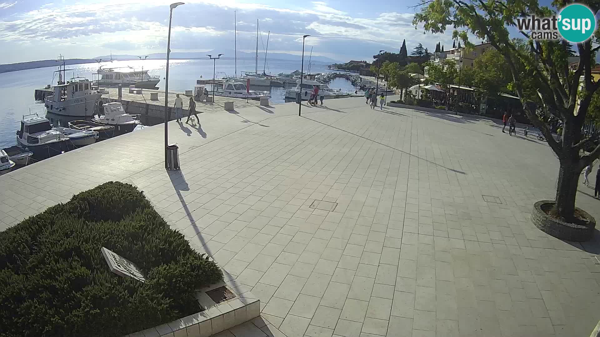Kamera v živo Selce panorama – Pogled z apartmaja Lela