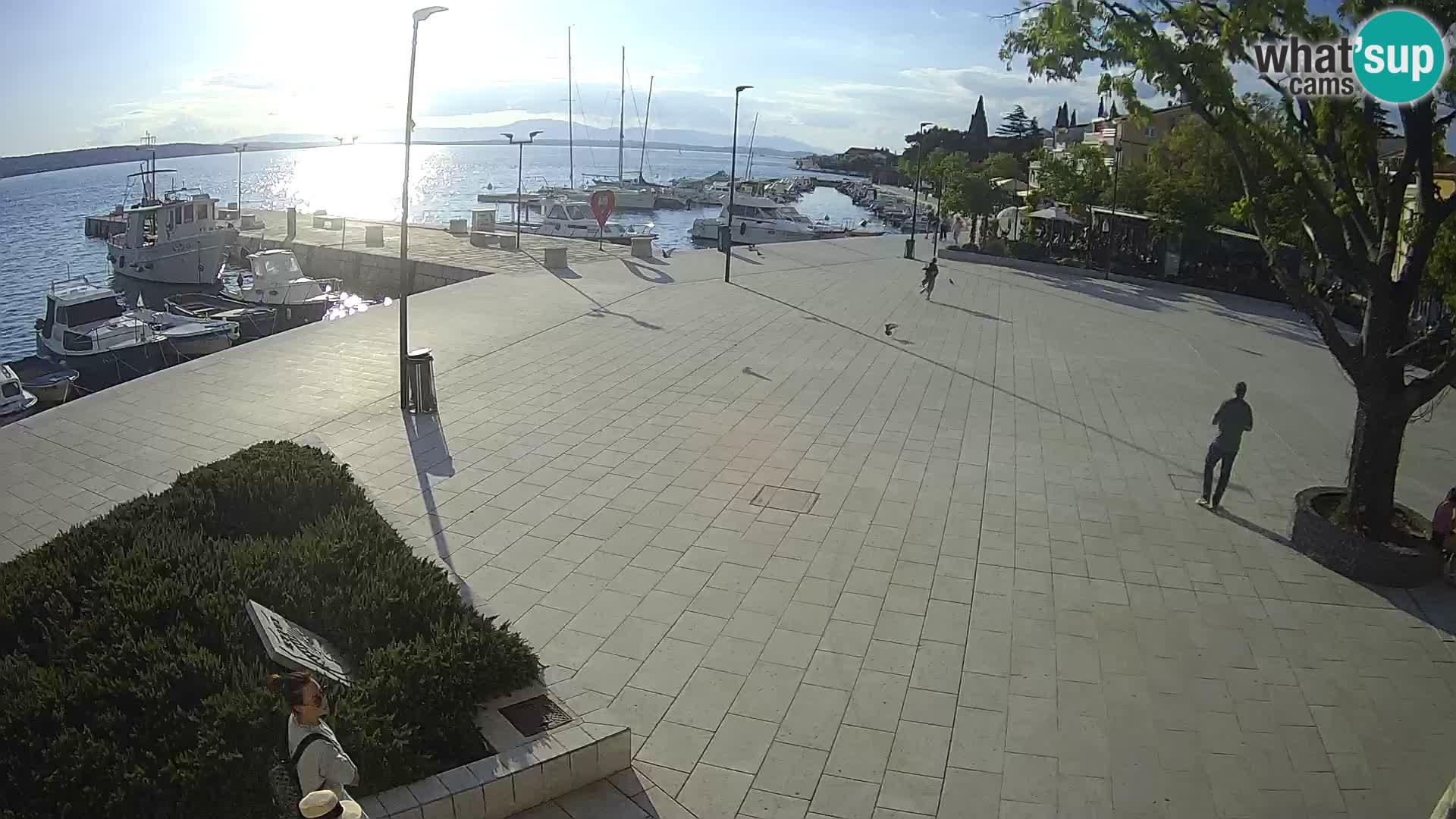 Kamera v živo Selce panorama – Pogled z apartmaja Lela