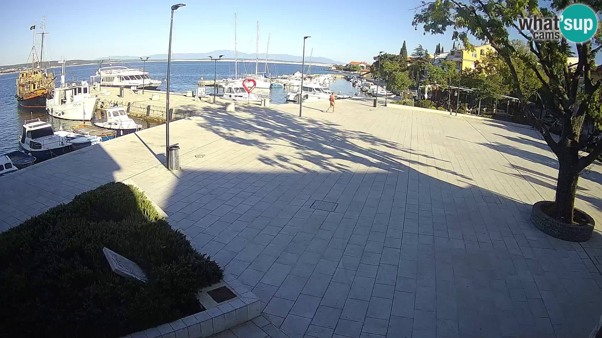 Kamera v živo Selce panorama – Pogled z apartmaja Lela