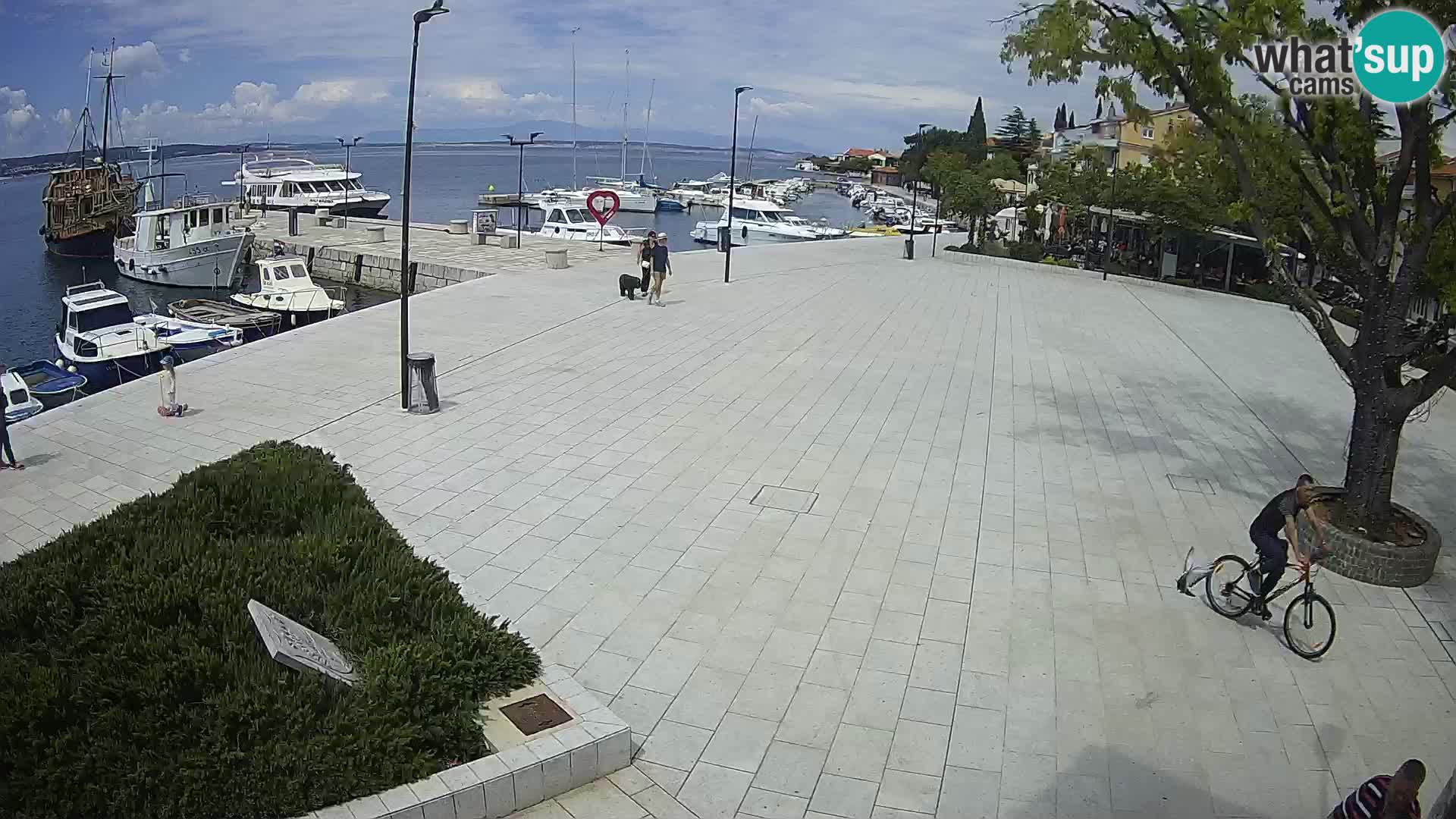 Livecam Selce panorama dall’appartamento Lela