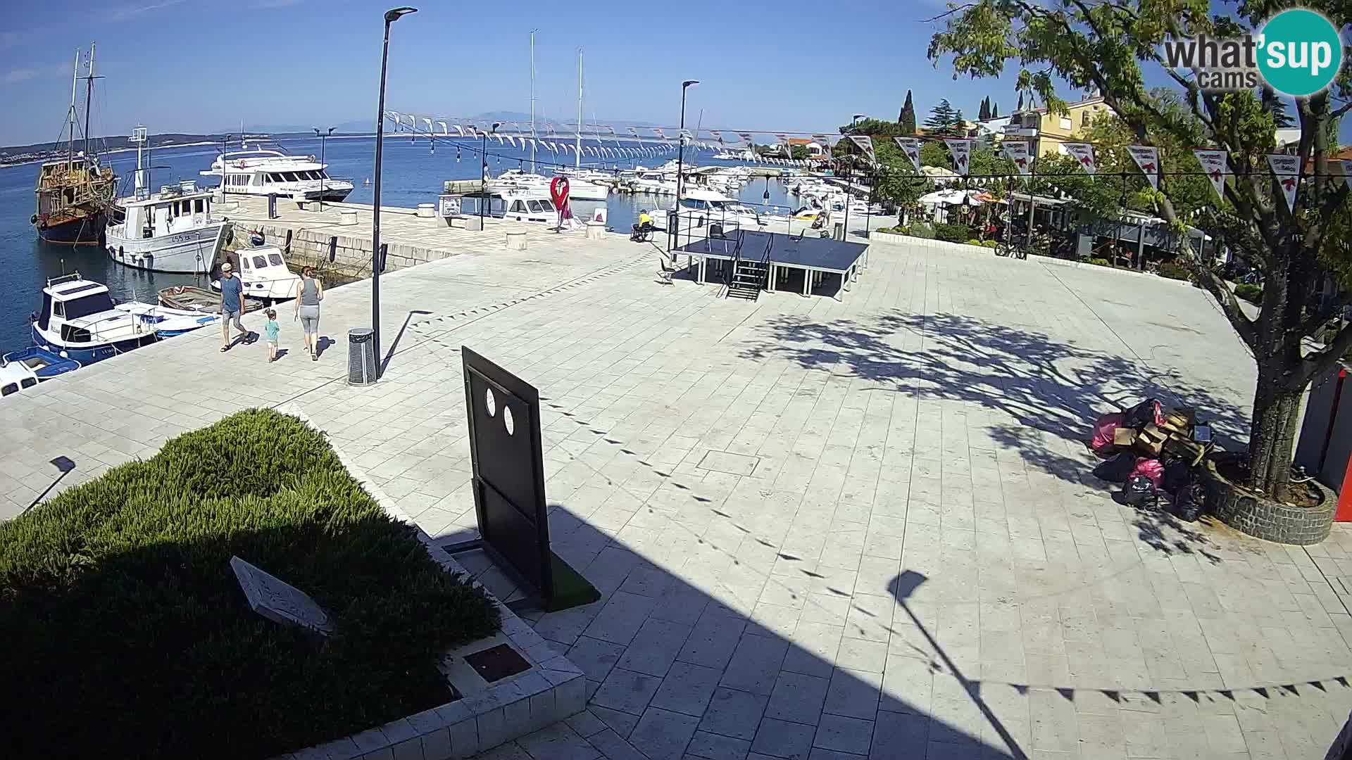 Web kamera Selce panorama – Pogled s apartmana Lela