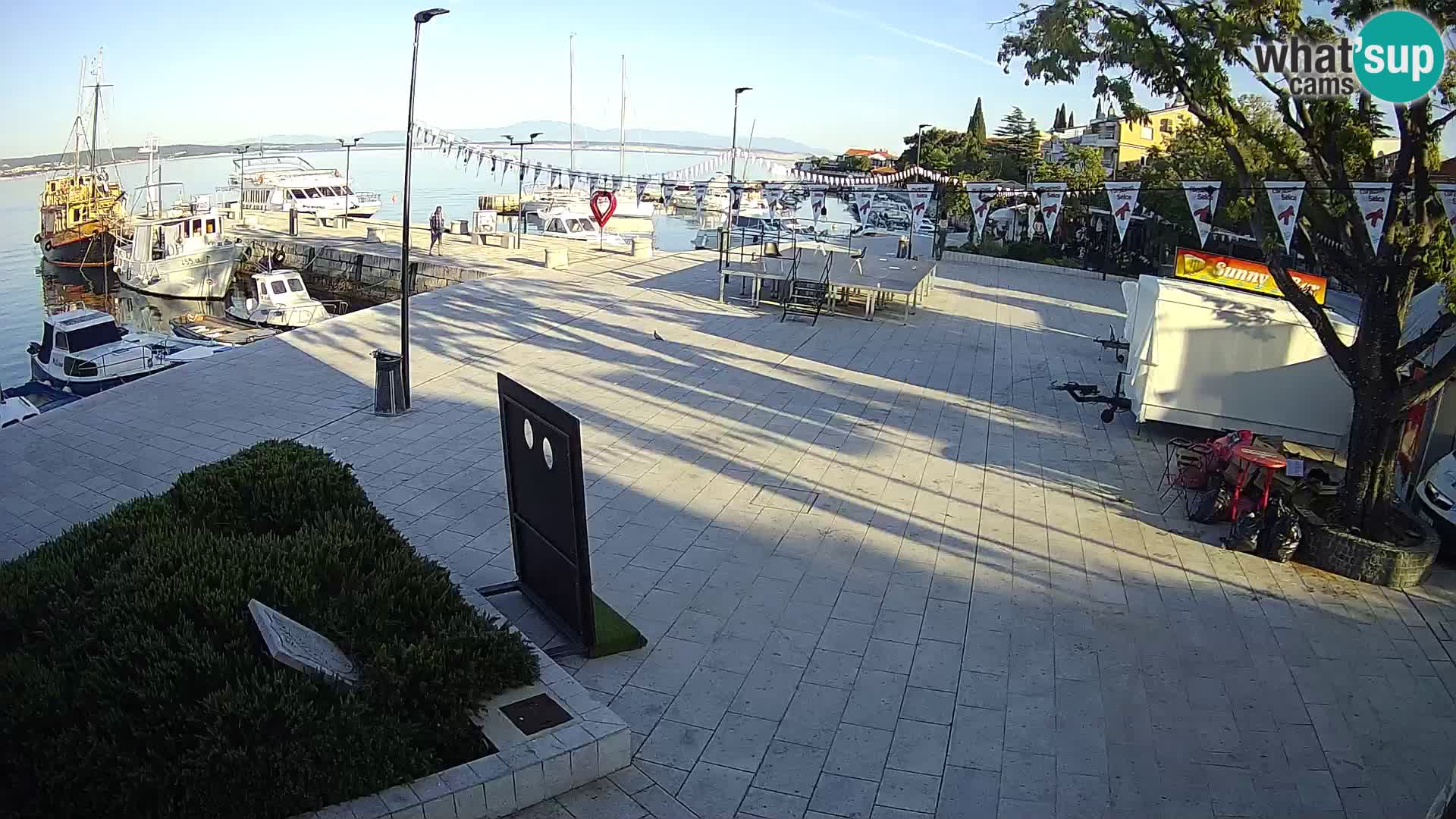 Livecam Selce panorama dall’appartamento Lela
