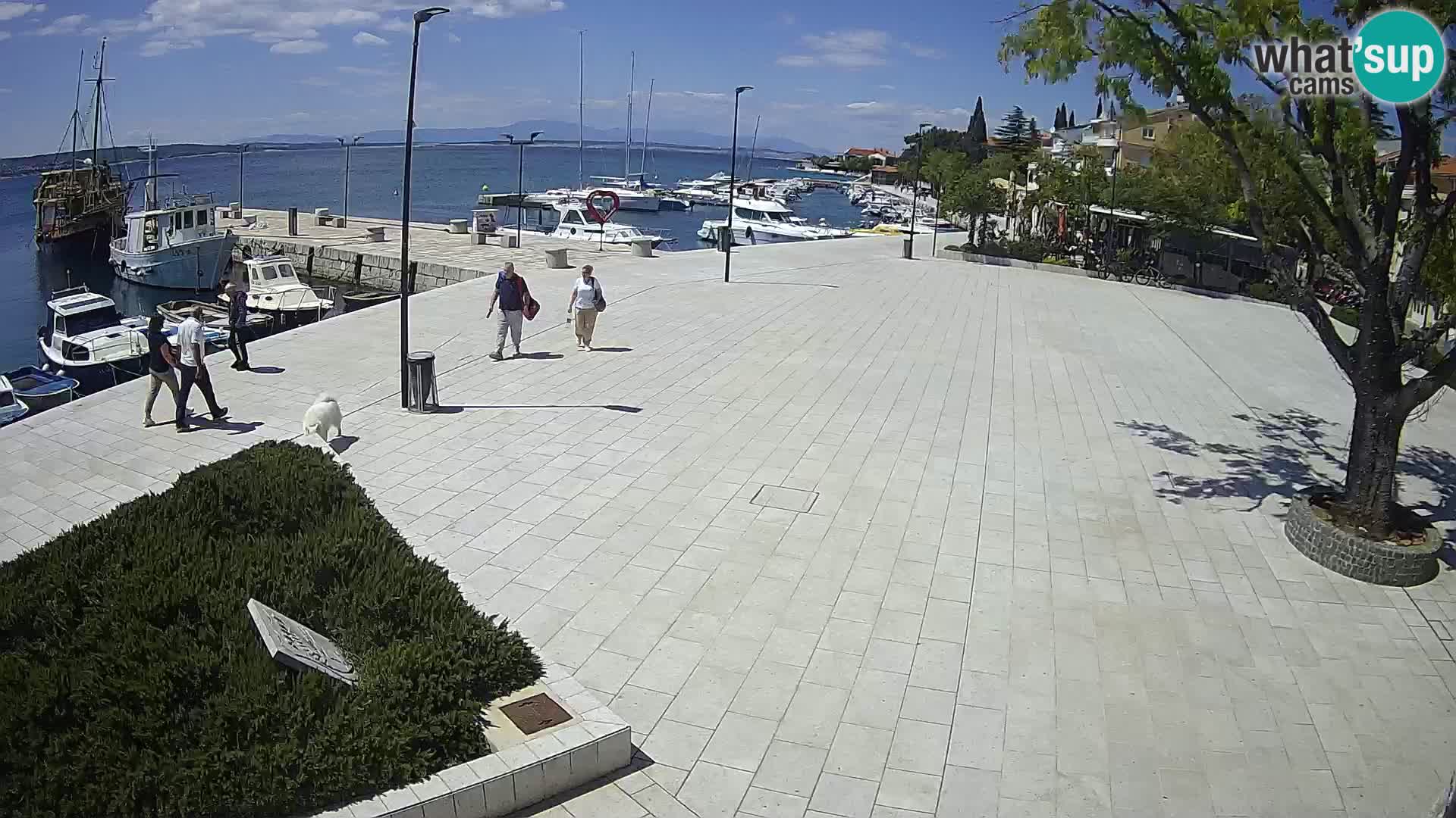 Kamera v živo Selce panorama – Pogled z apartmaja Lela