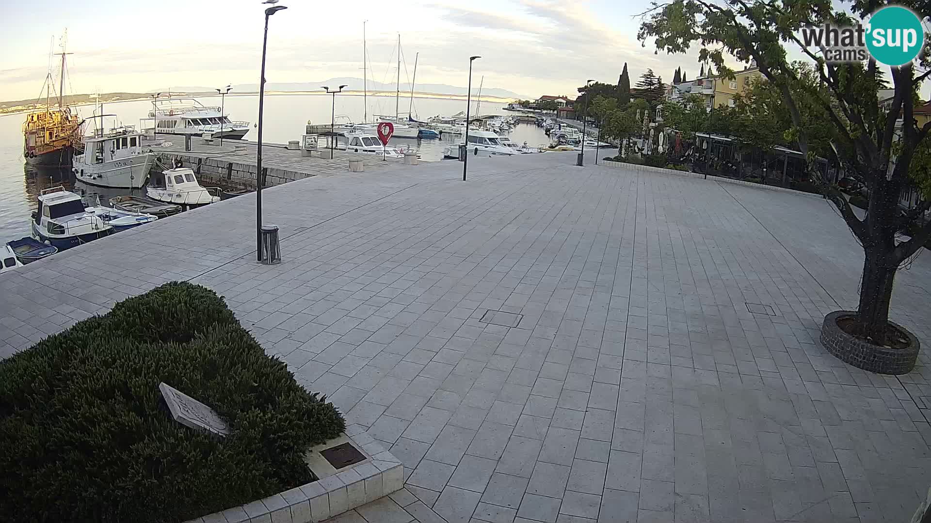 Web kamera Selce panorama – Pogled s apartmana Lela
