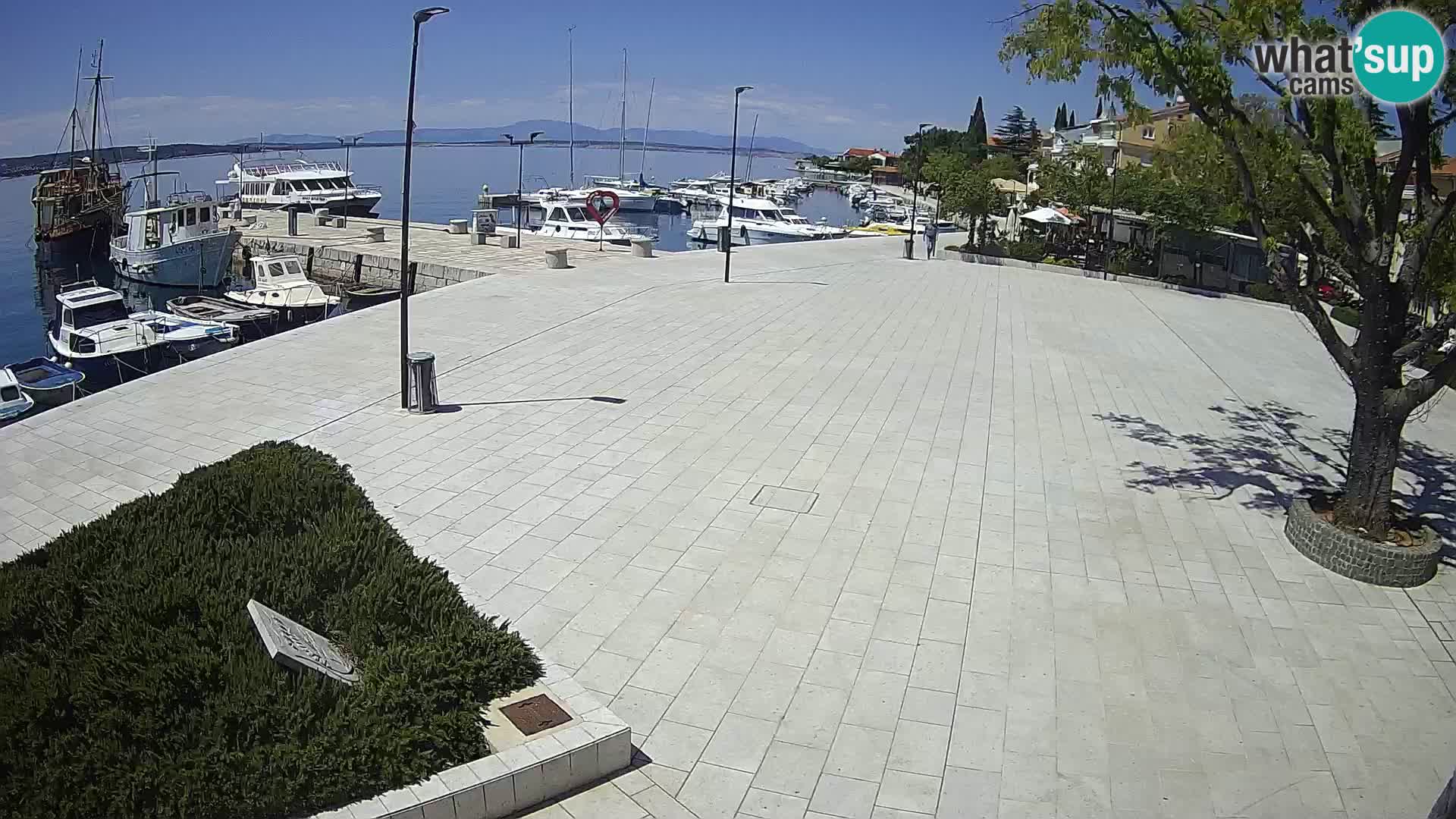 Web kamera Selce panorama – Pogled s apartmana Lela