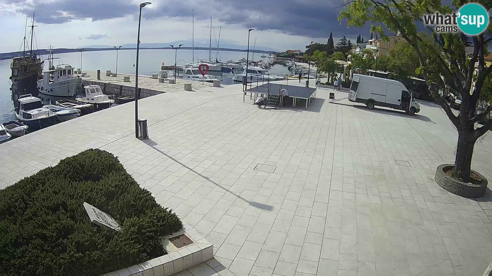 Livecam Selce – main square
