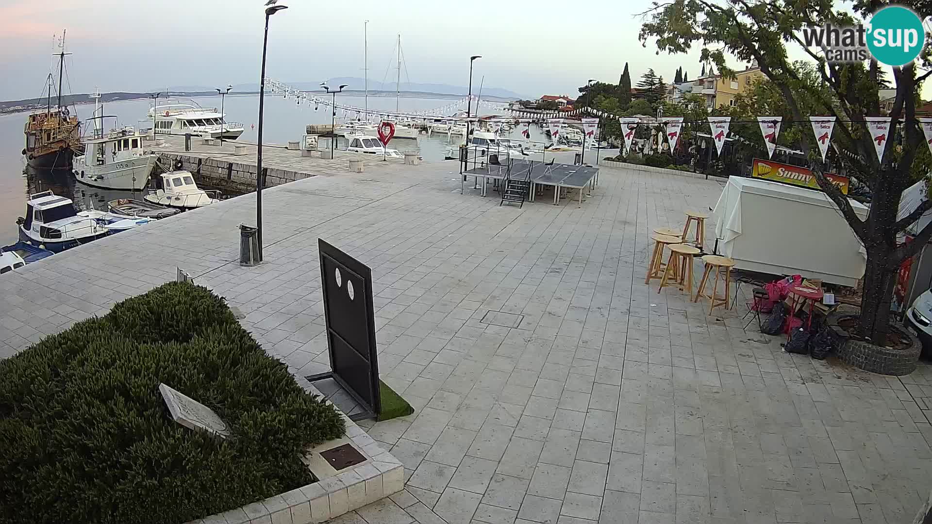 Web kamera Selce panorama – Pogled s apartmana Lela